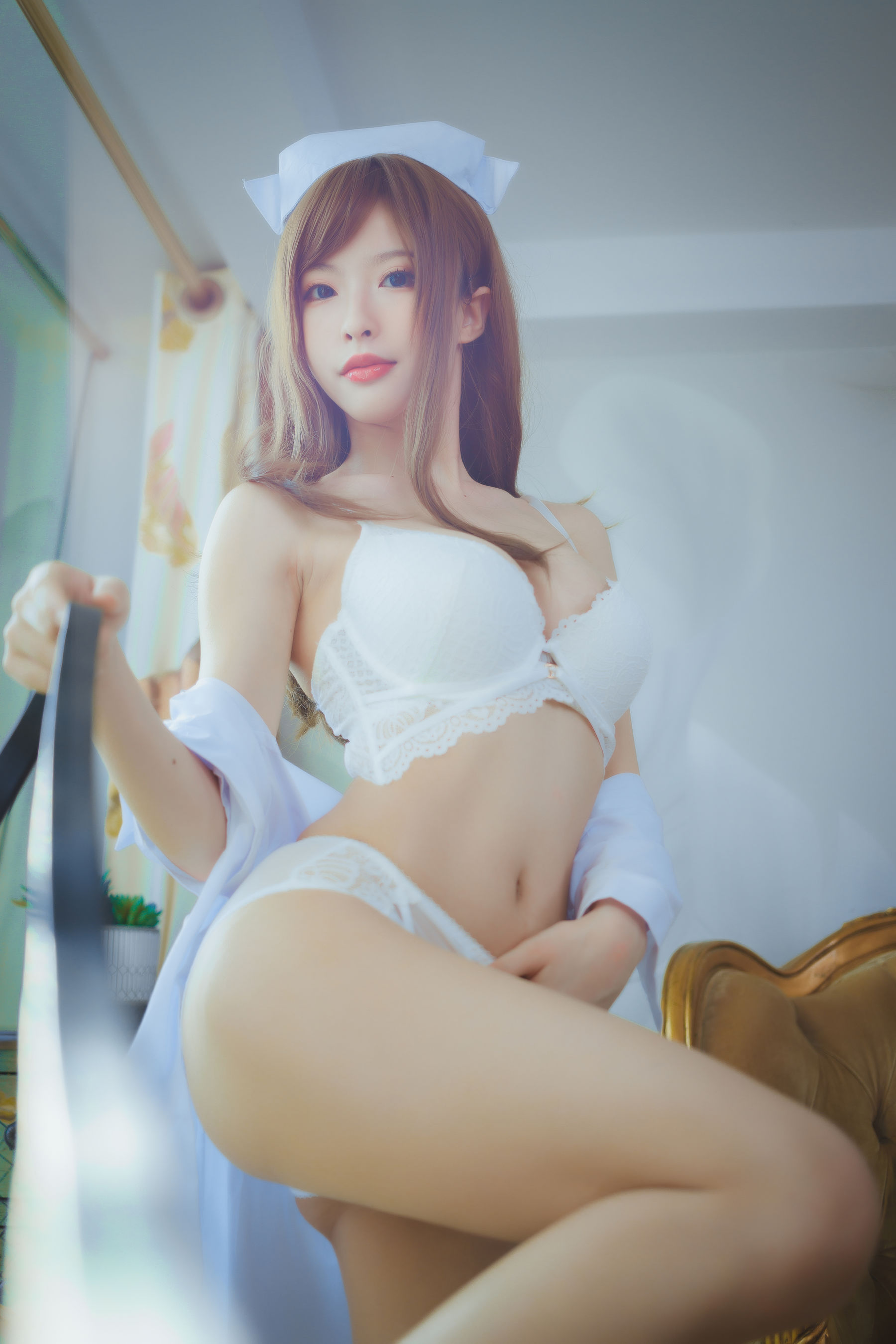 [福利COS] 尤物清水由乃 - 家庭护士