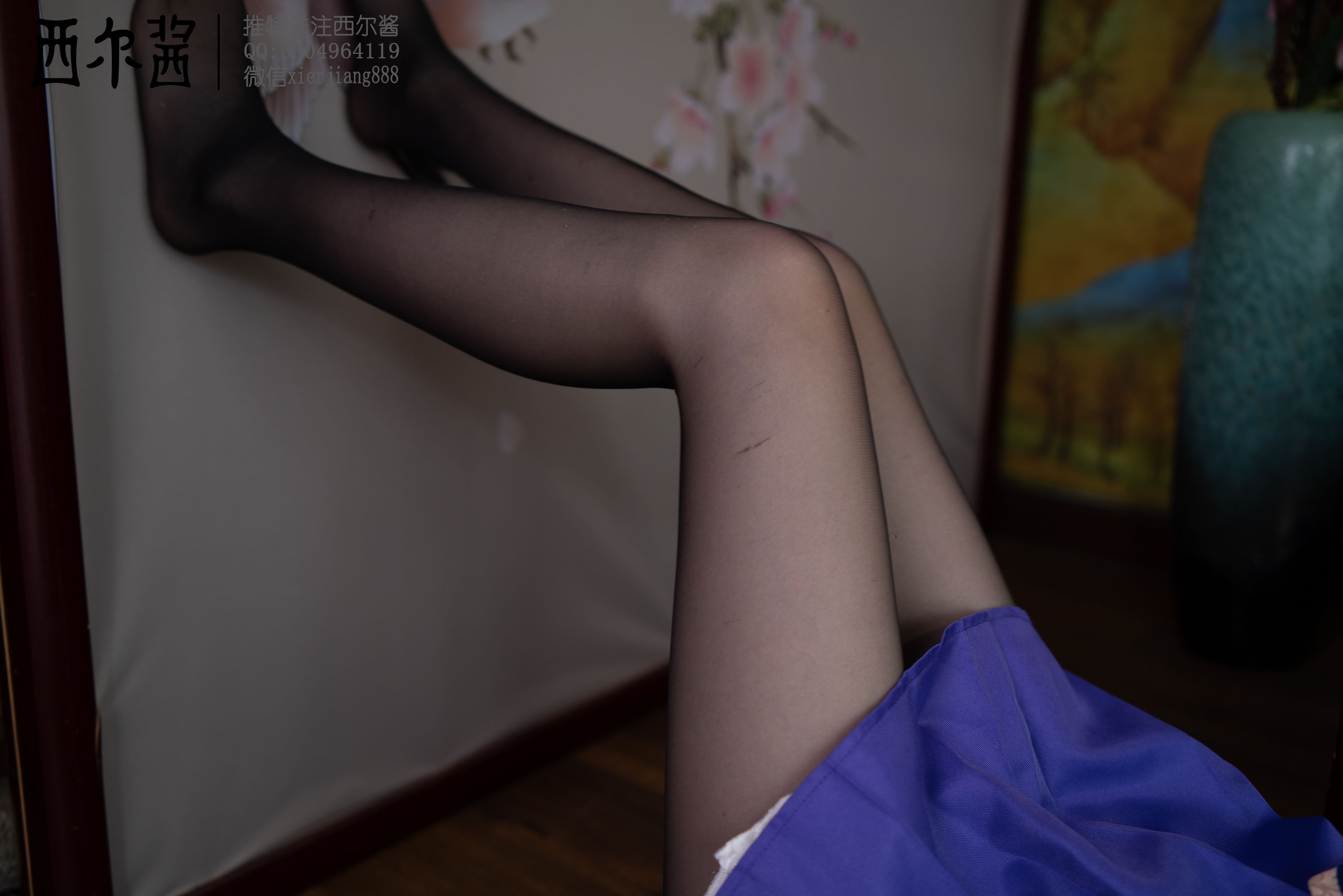 [福利COS] 微博萌妹子西尔酱 - 刻晴腿