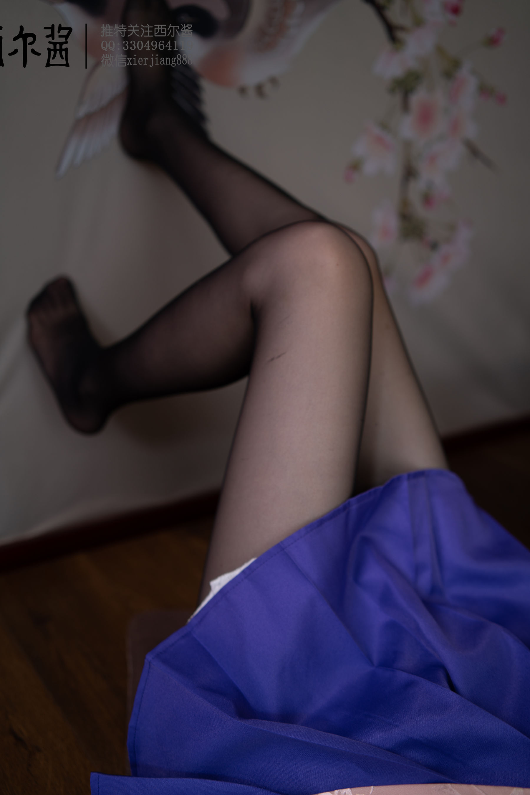 [福利COS] 微博萌妹子西尔酱 - 刻晴腿