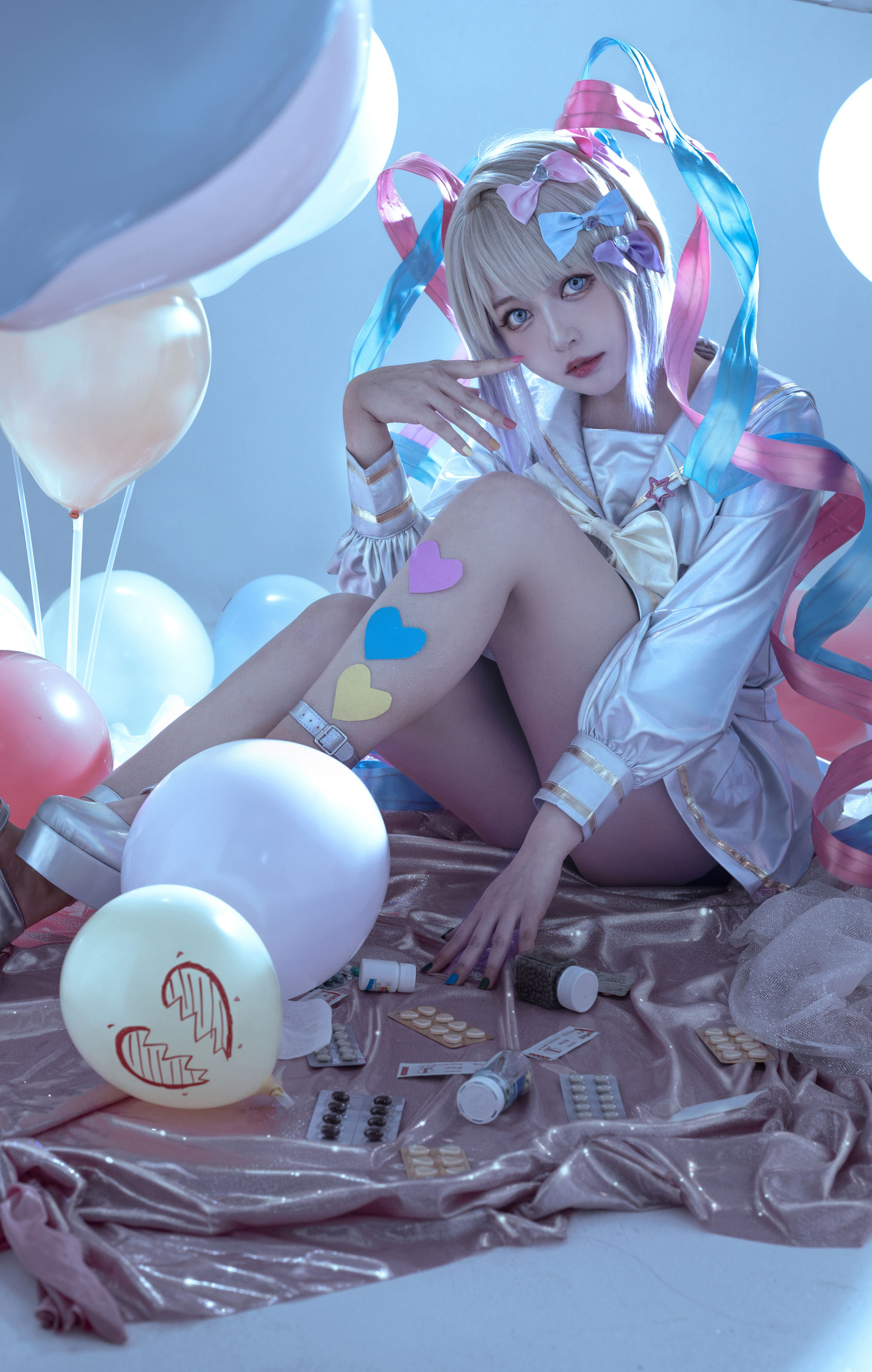 [福利COS] 斗鱼主播尤猫醒醒ovo写真 - 超天酱