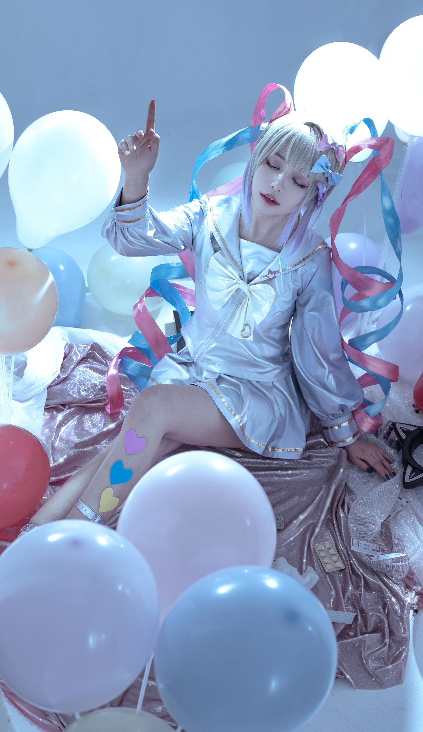 [福利COS] 斗鱼主播尤猫醒醒ovo写真 - 超天酱