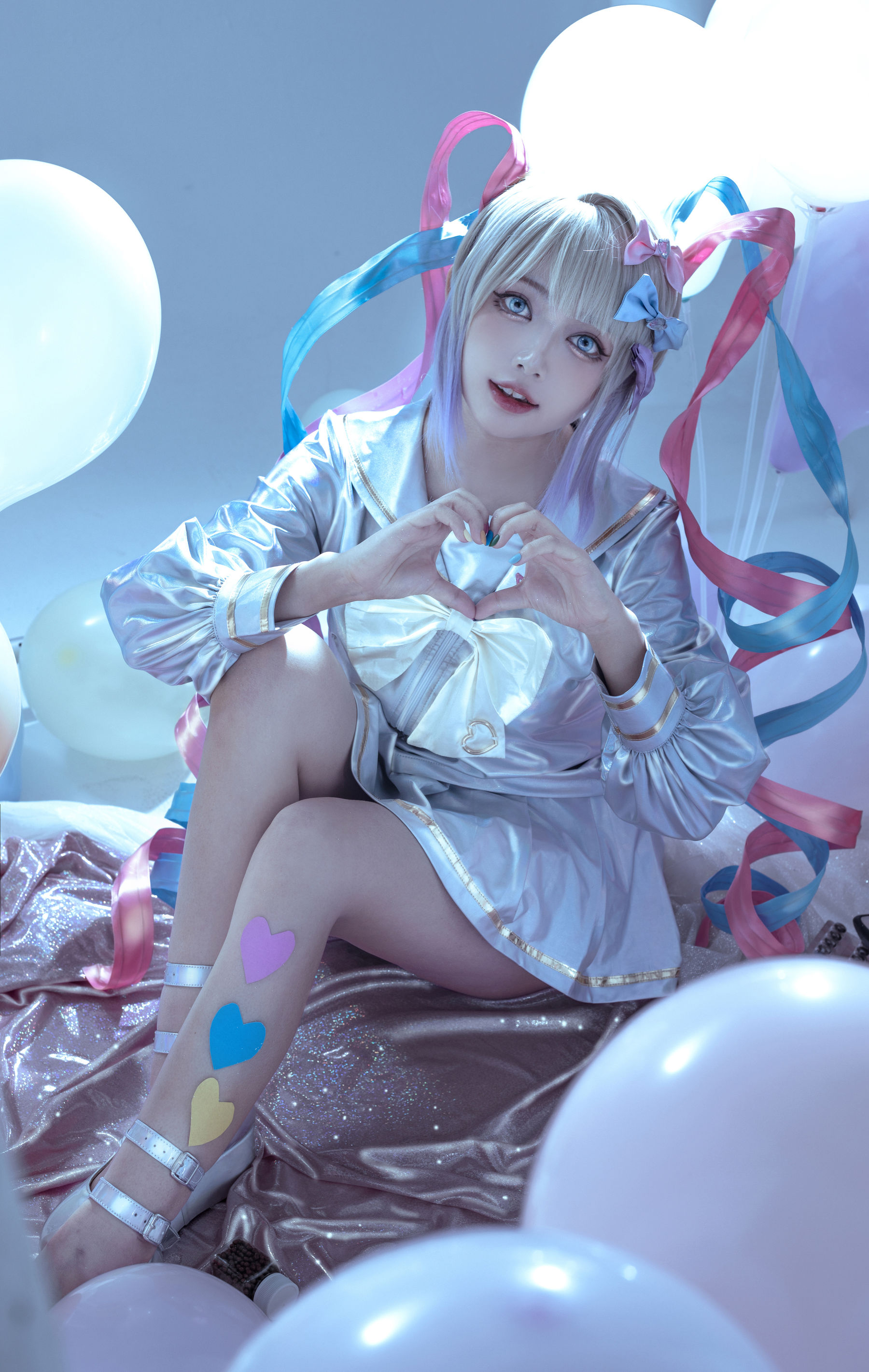 [福利COS] 斗鱼主播尤猫醒醒ovo写真 - 超天酱