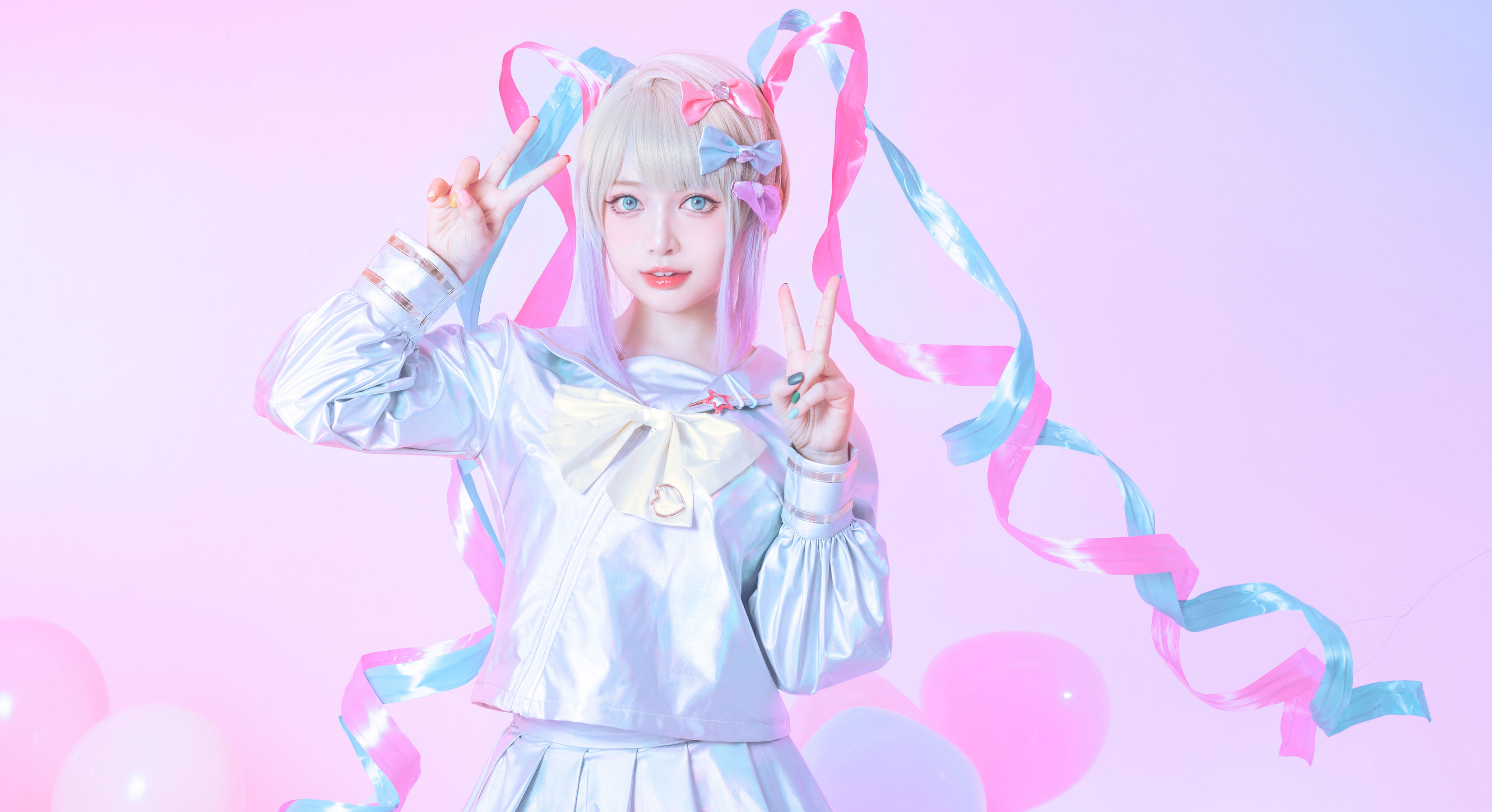 [福利COS] 斗鱼主播尤猫醒醒ovo写真 - 超天酱