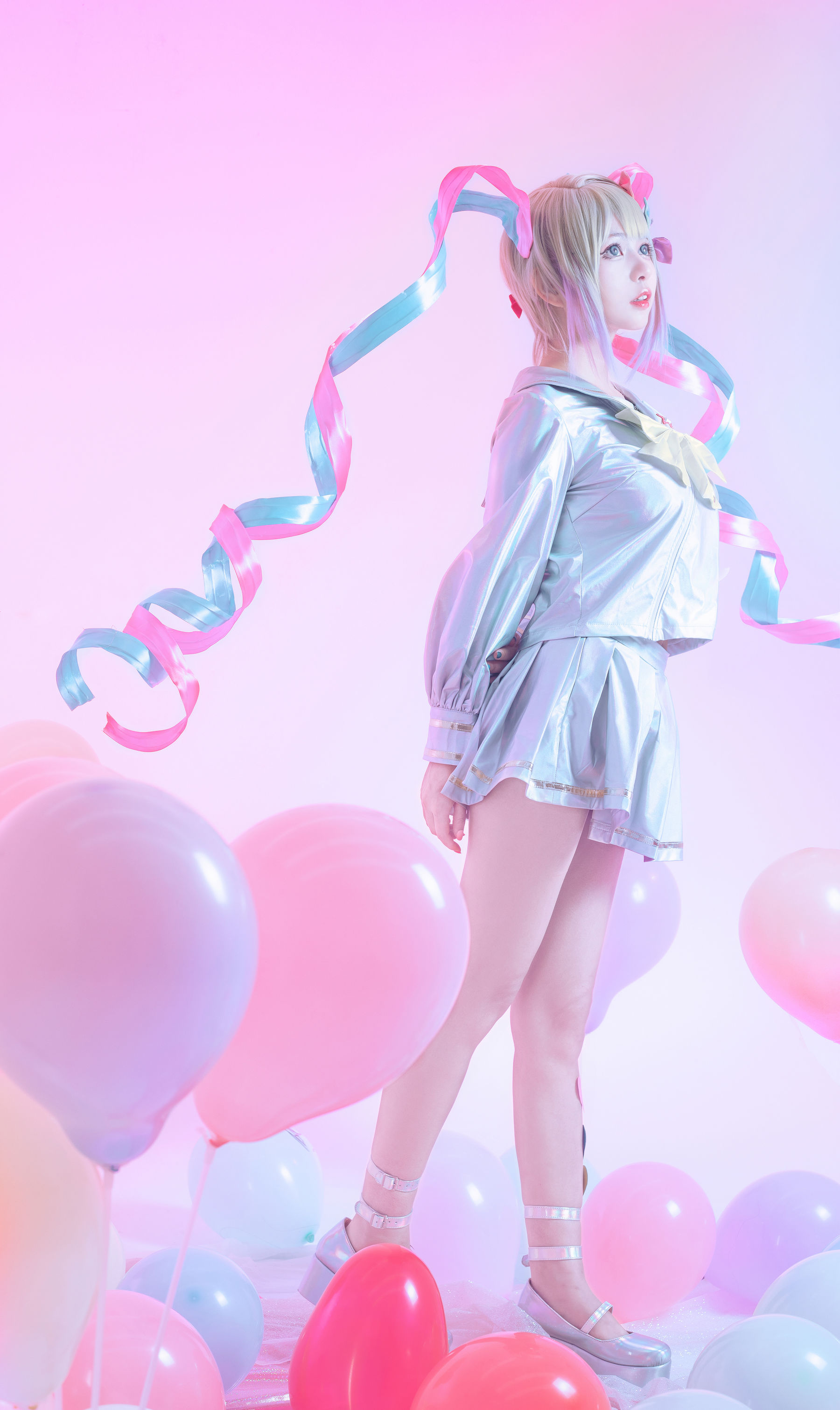 [福利COS] 斗鱼主播尤猫醒醒ovo写真 - 超天酱