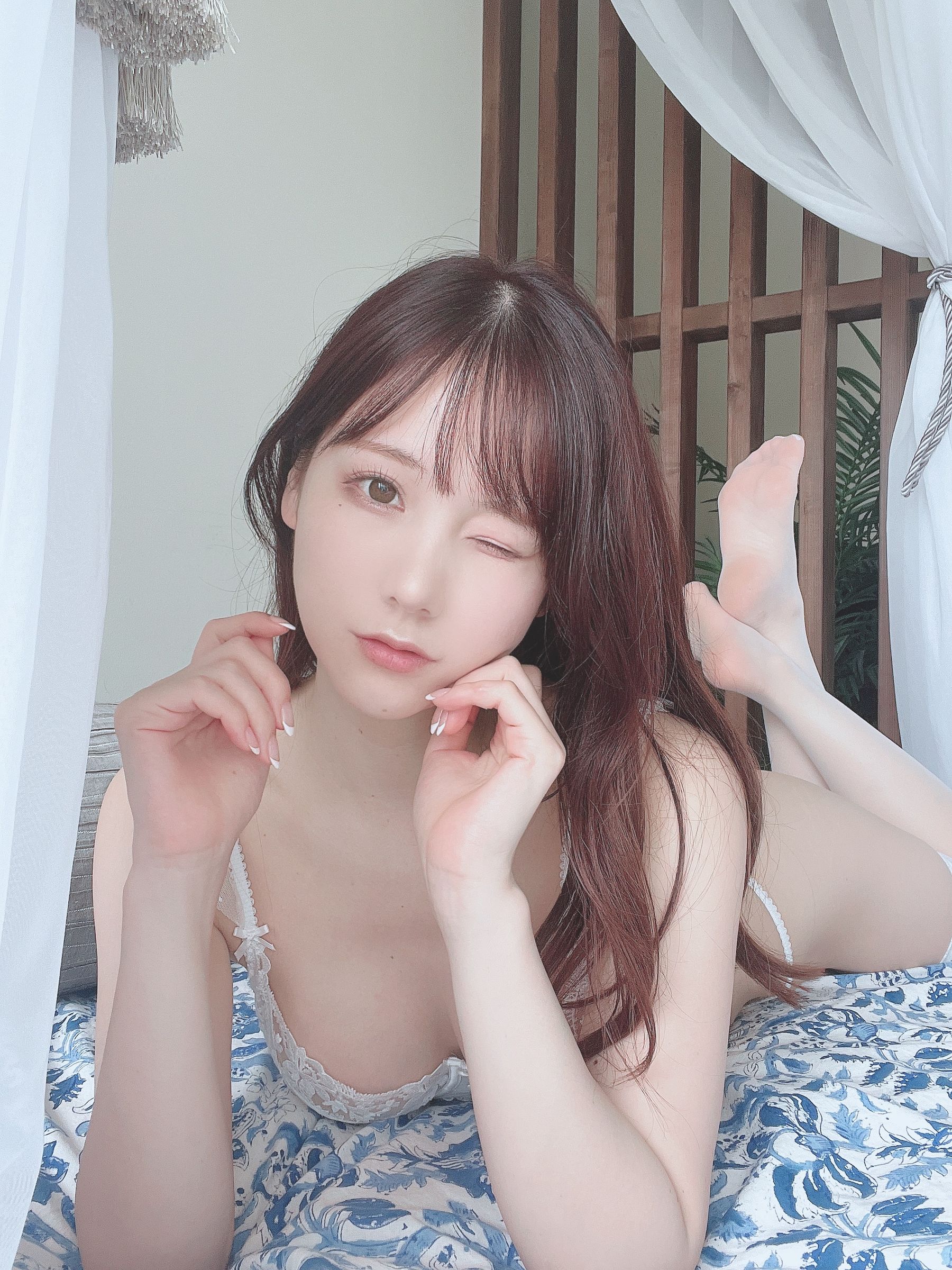 [福利COS] 日本甜美COSERけんけん[fantia] 2022.05 性感蕾丝内衣