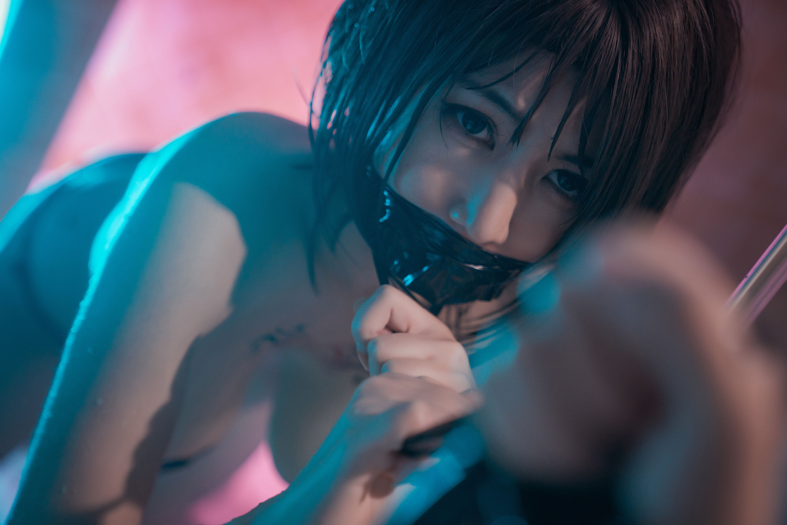 [福利COS] 星澜是澜澜叫澜妹呀 - 浴室胶带II