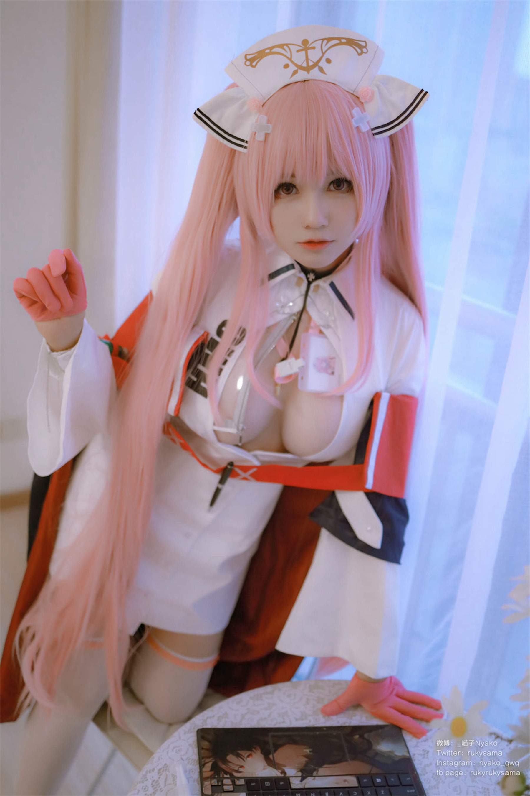 [福利COS] 萌妹子Nyako喵子 - 英仙座护士