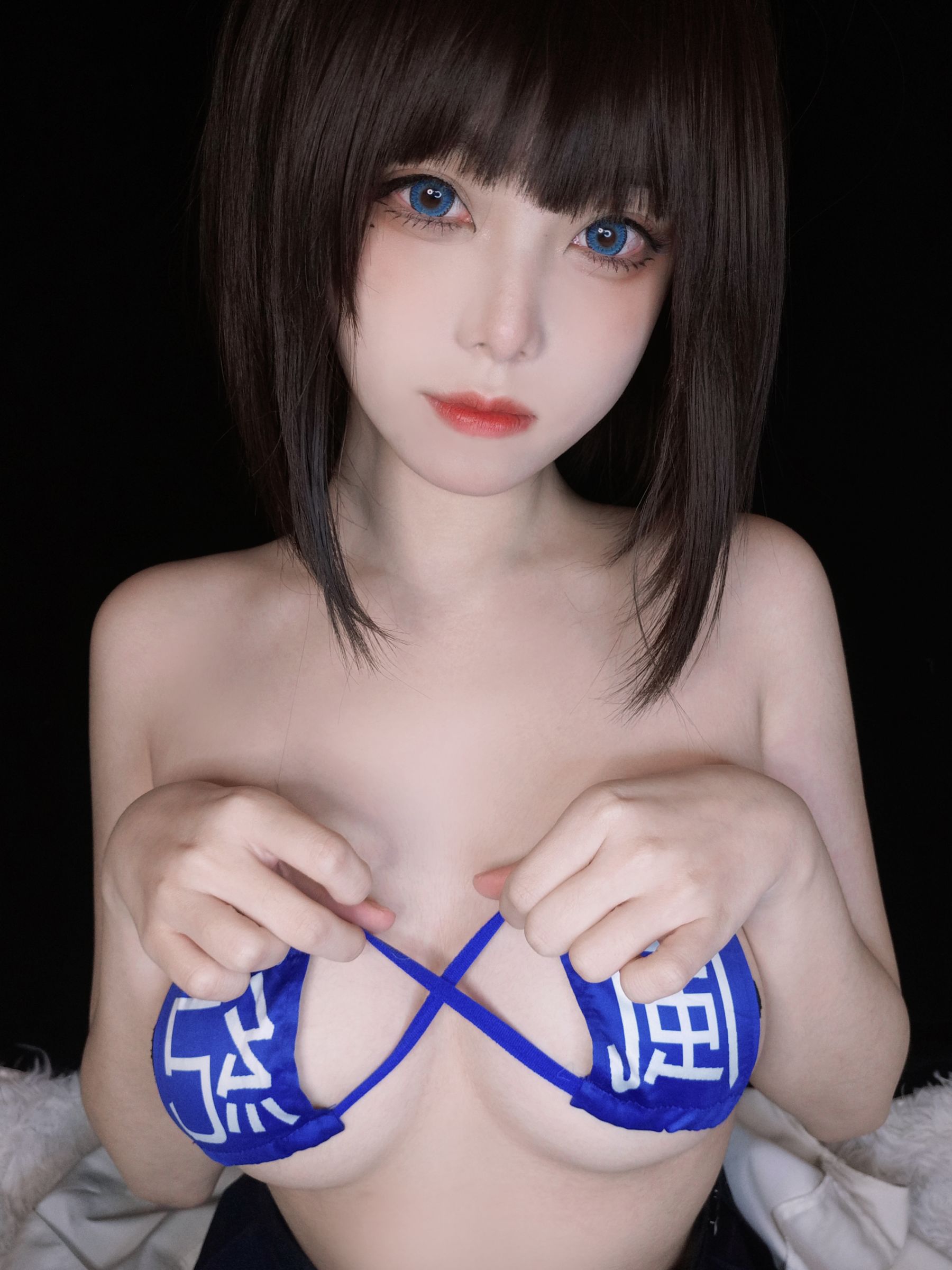 [福利COS] 萌系小姐姐蜜汁猫裘 - 坏学妹自拍
