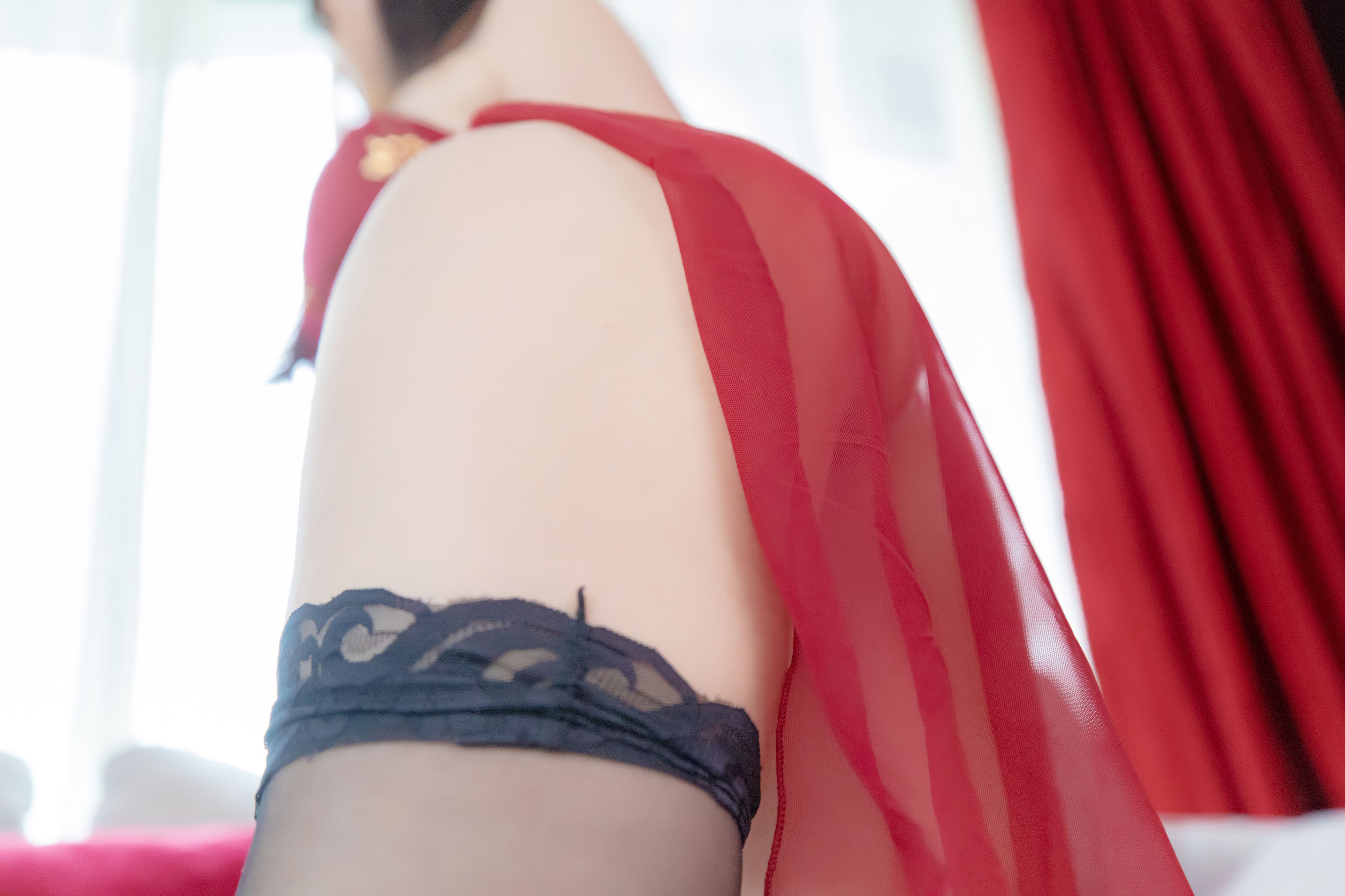 [福利COS] 萝莉神楽板真冬 - 恋恋红尘