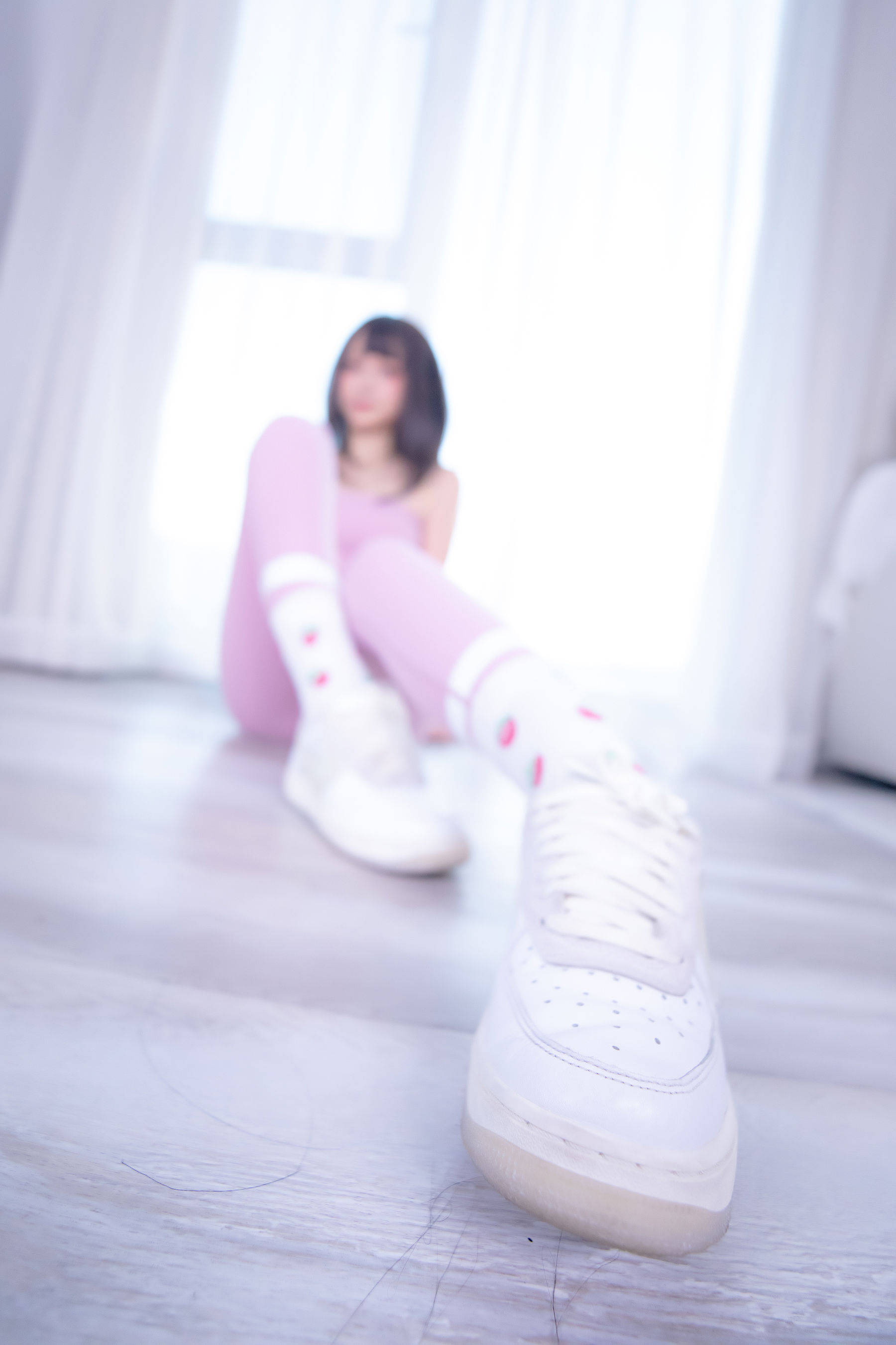 [福利COS] 萝莉神楽板真冬 草莓蜜桃
