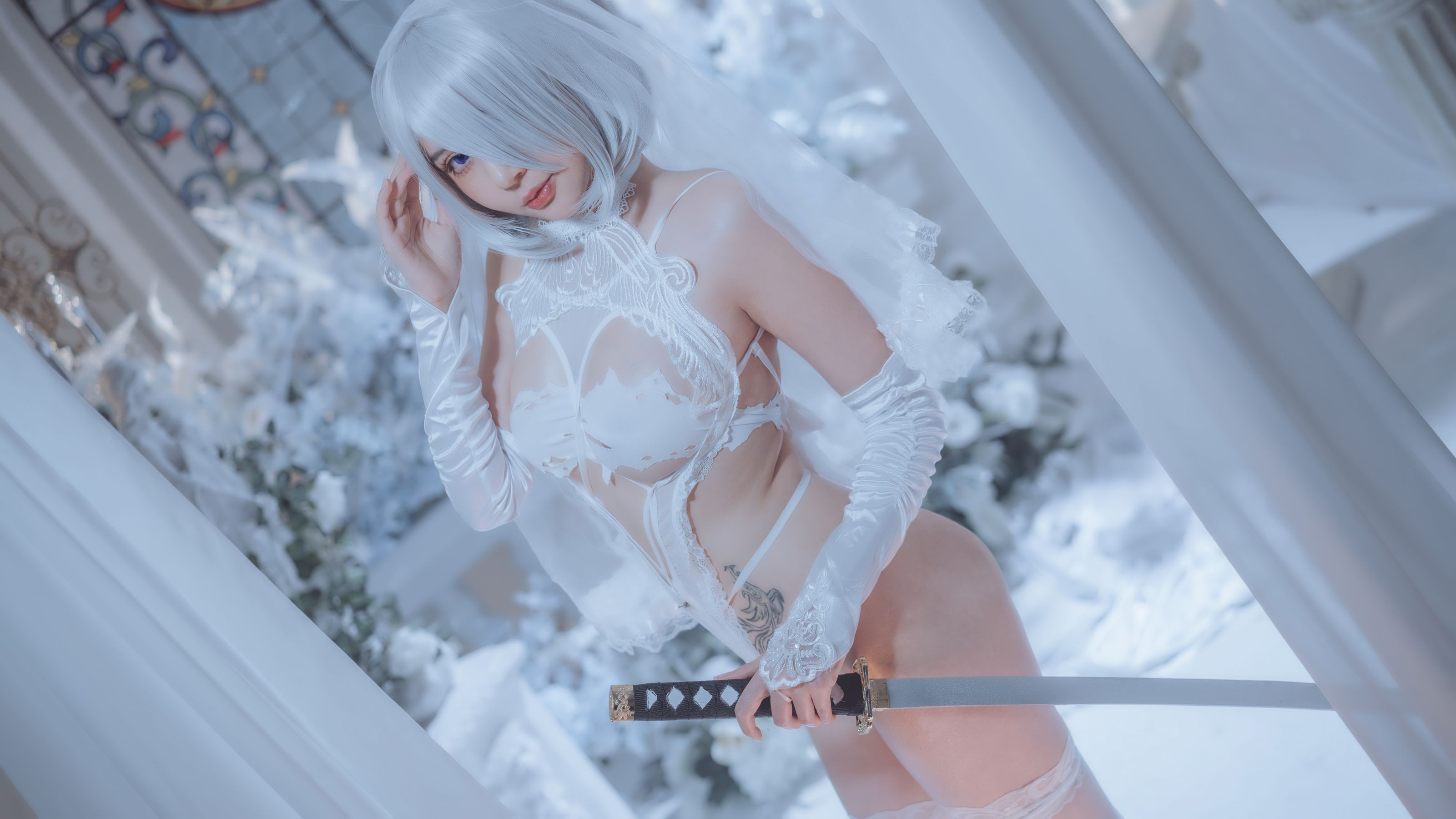 [福利COS] 蜜蜜子Kimmie - 2B同人