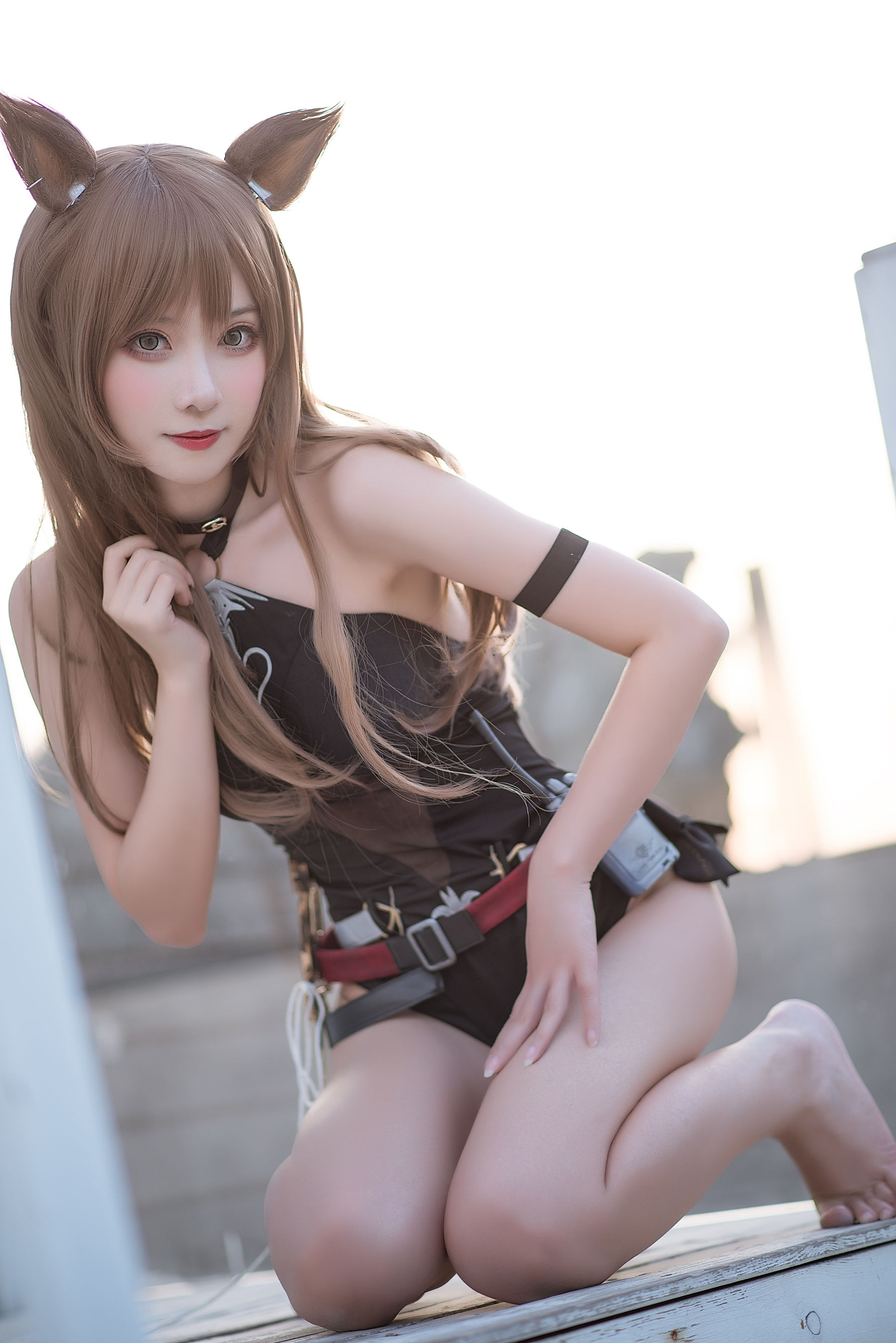 [福利COS] 阳炎型小菠萝 - 天火泳装