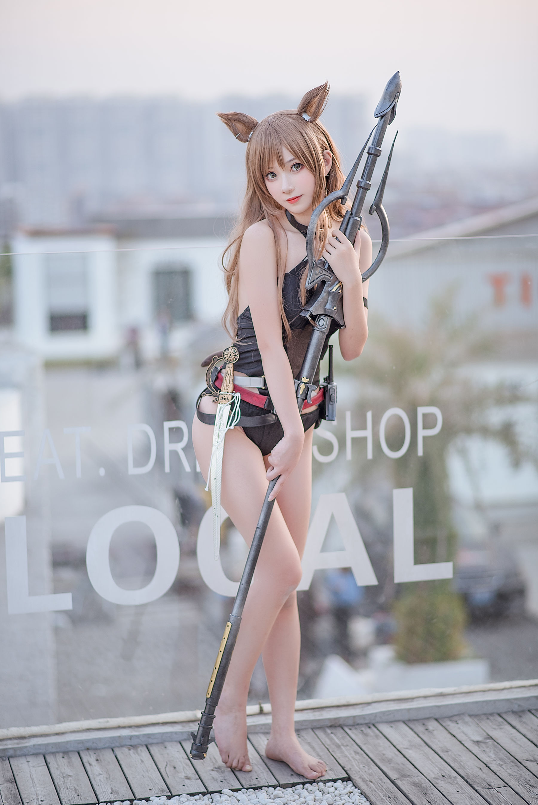 [福利COS] 阳炎型小菠萝 - 天火泳装