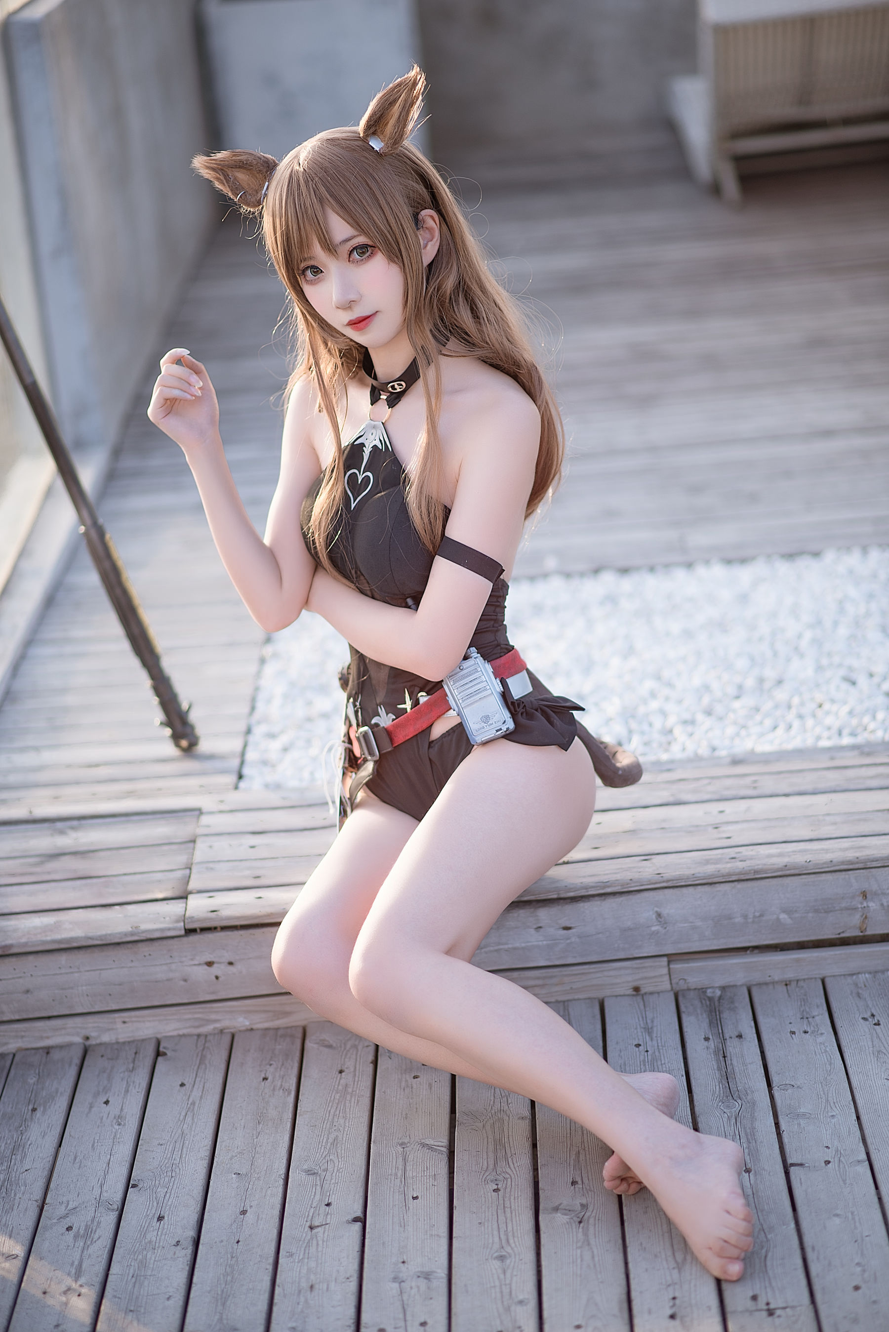 [福利COS] 阳炎型小菠萝 - 天火泳装