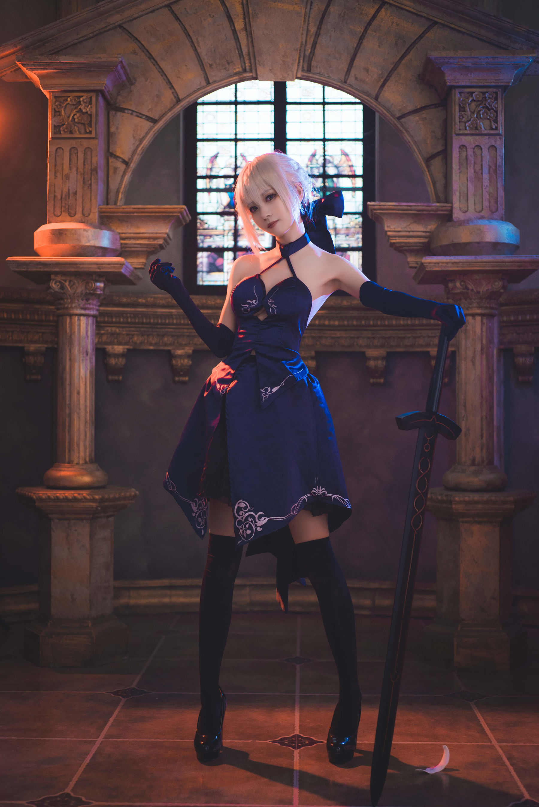 [福利COS] 阳炎型小菠萝 - 黑呆破满