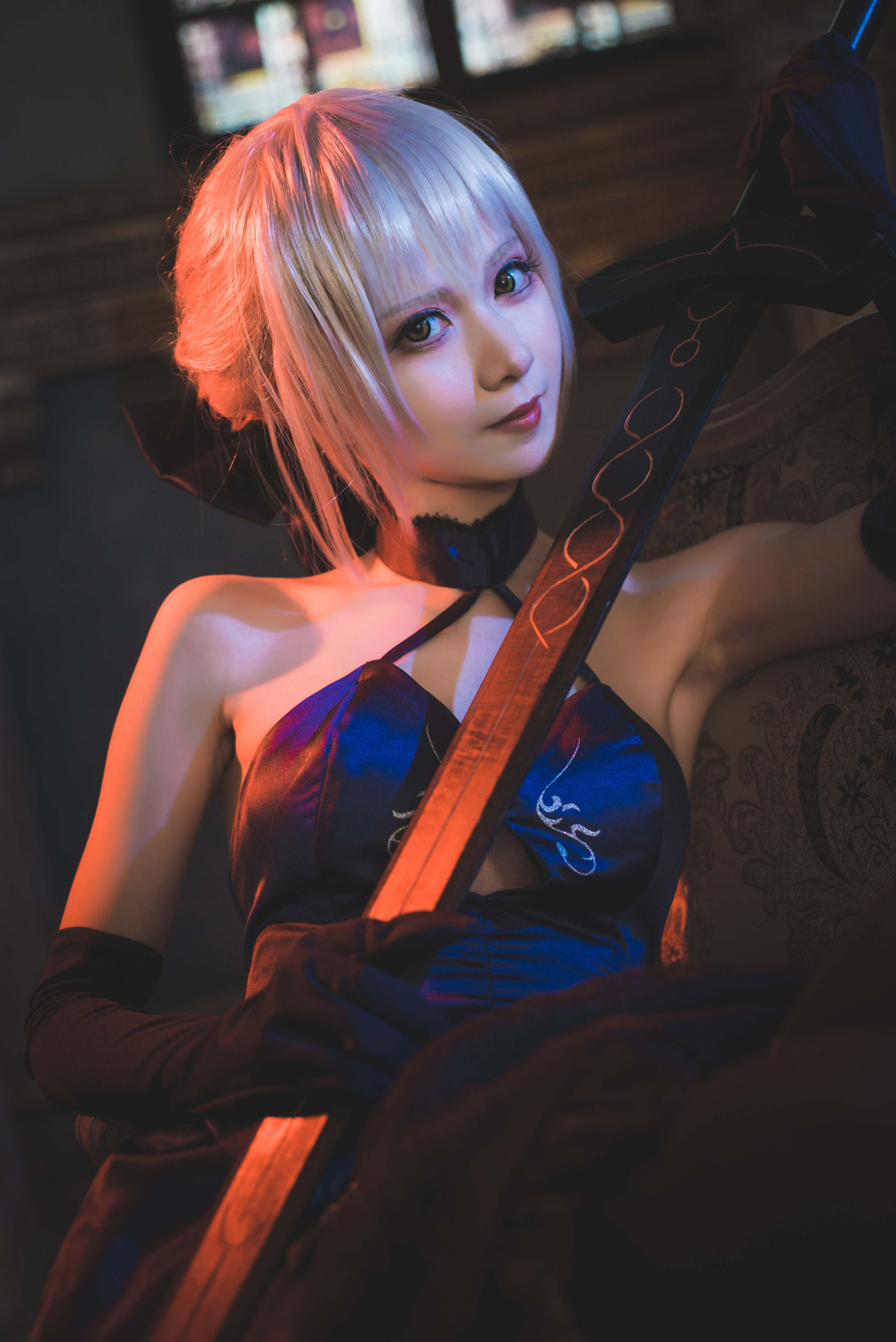 [福利COS] 阳炎型小菠萝 - 黑呆破满
