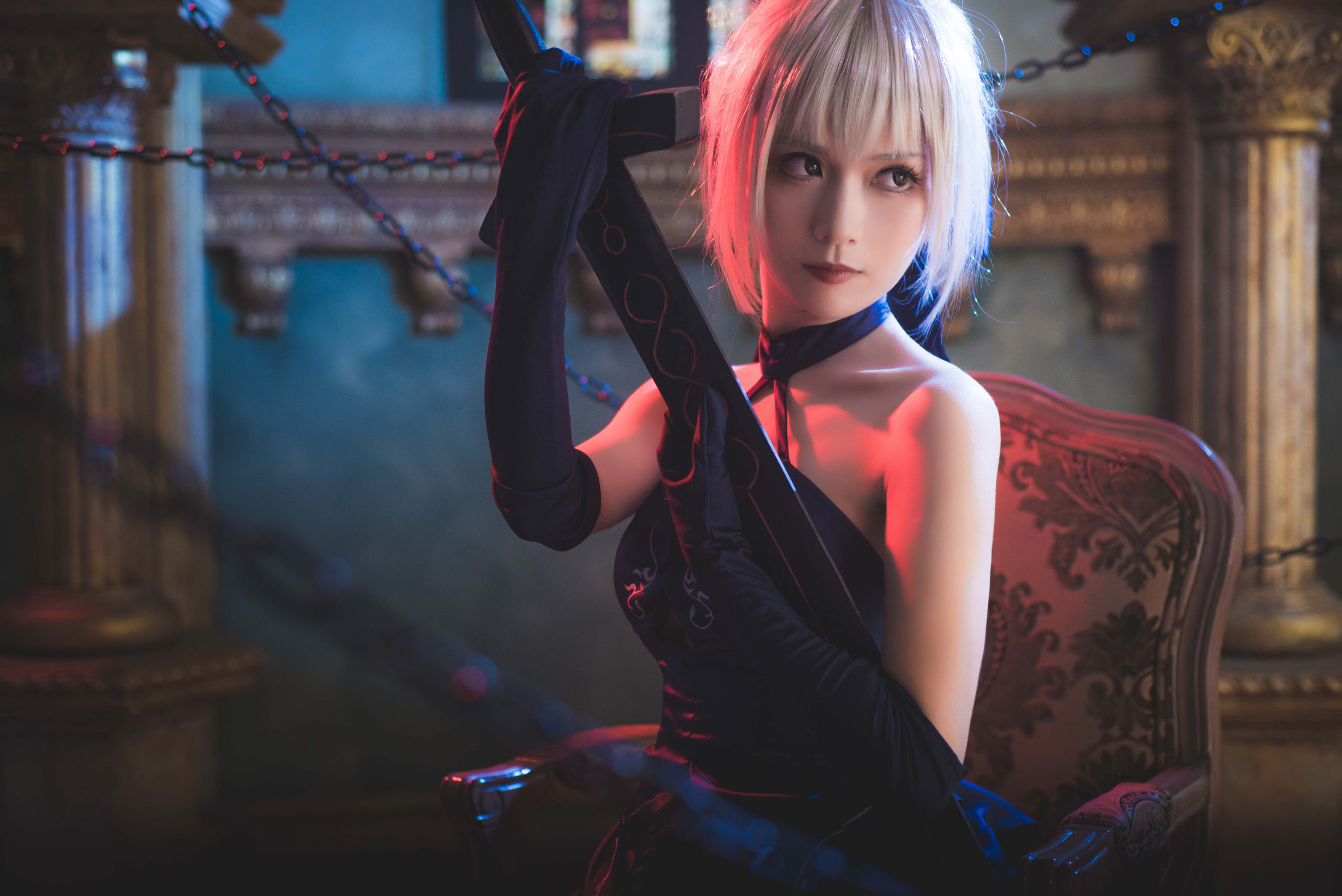 [福利COS] 阳炎型小菠萝 - 黑呆破满