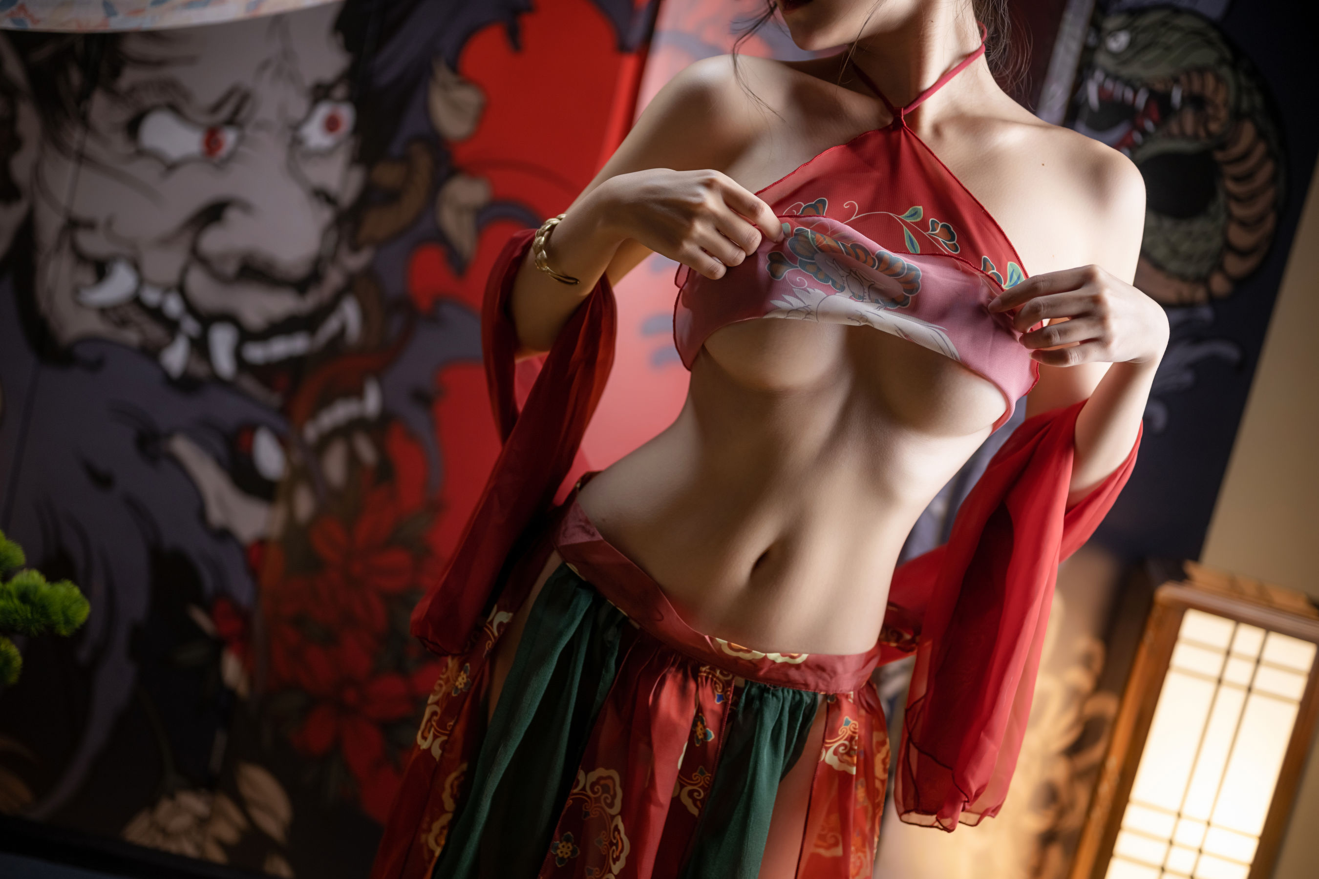 [福利COS] 香草喵露露写真 - 2022春节贺图