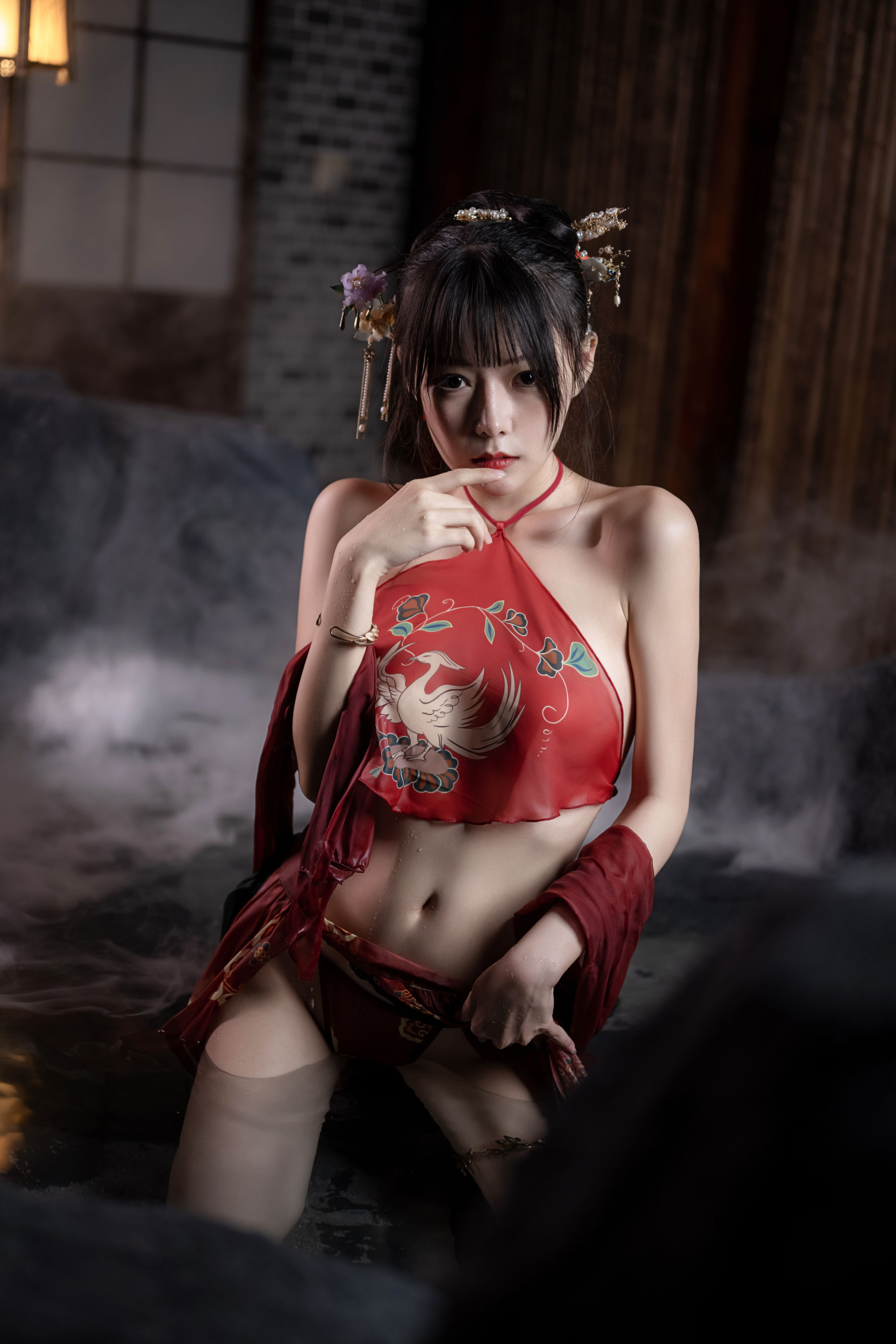 [福利COS] 香草喵露露写真 - 2022春节贺图