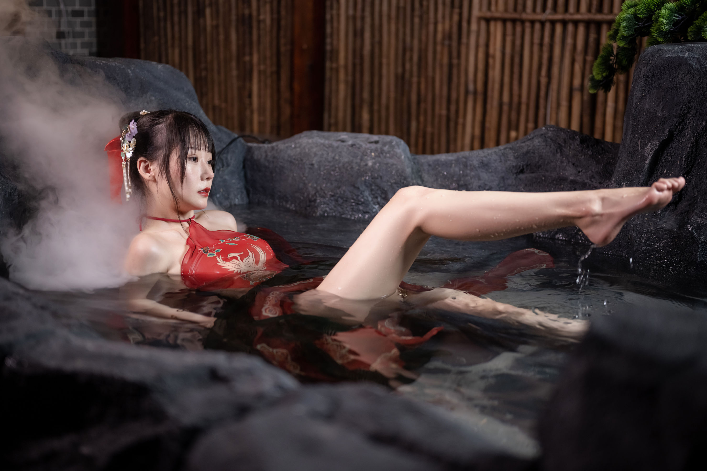 [福利COS] 香草喵露露写真 - 2022春节贺图