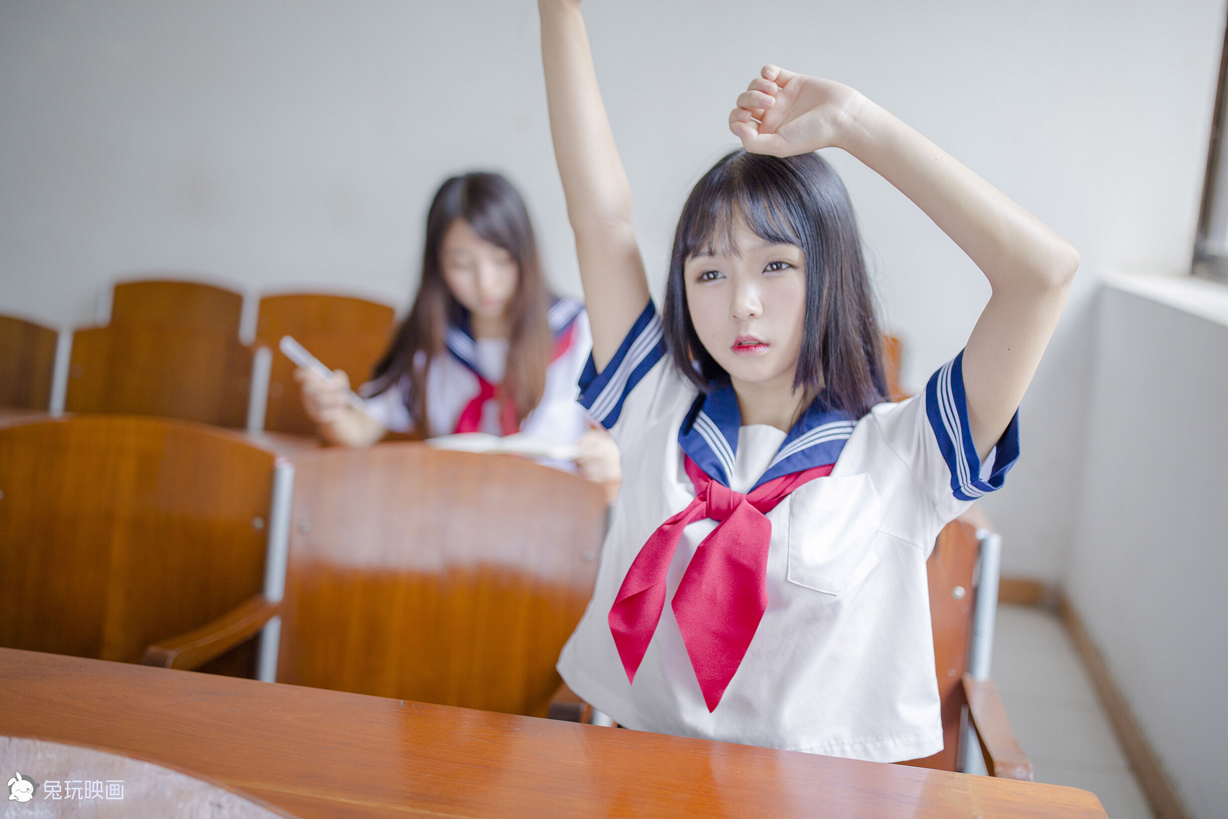 [兔玩映画] - JK制服 Vol.002 放学后的教室