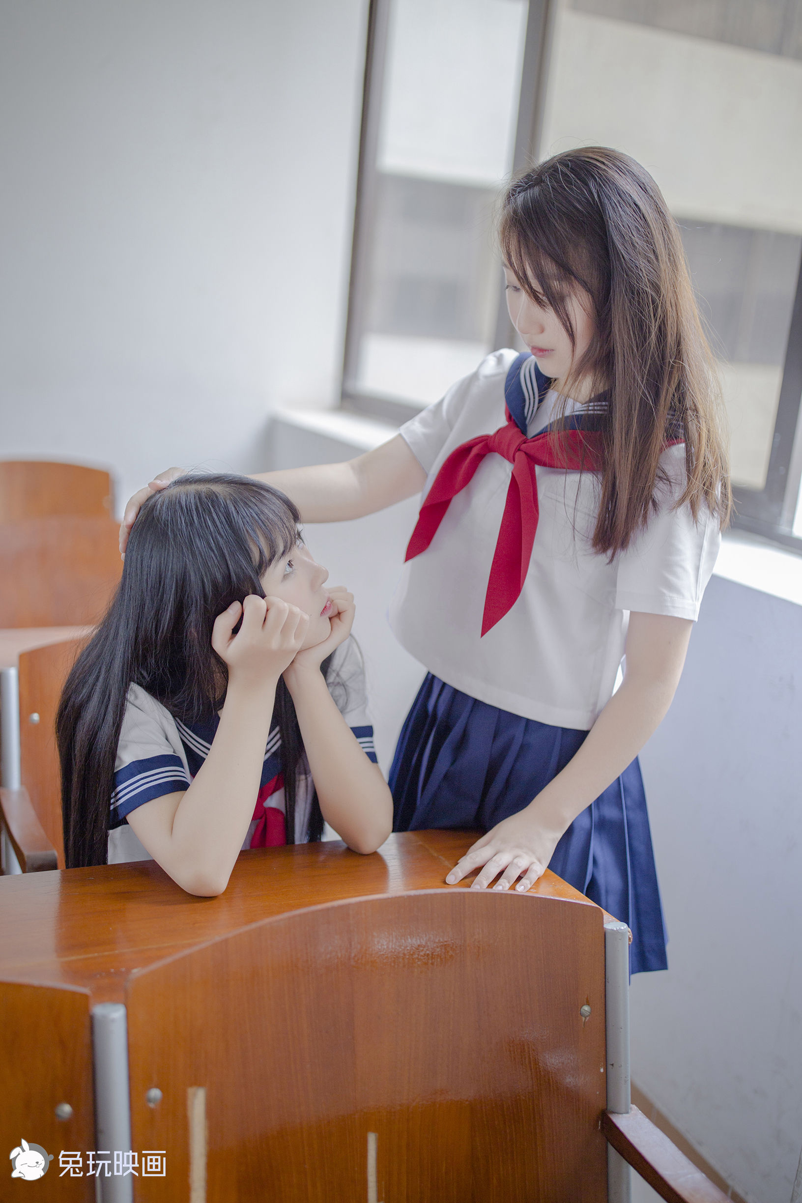 [兔玩映画] - JK制服 Vol.002 放学后的教室