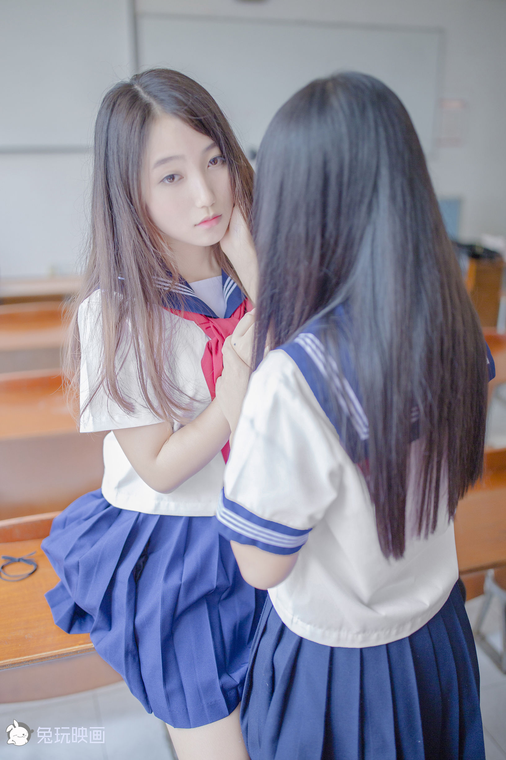 [兔玩映画] - JK制服 Vol.002 放学后的教室