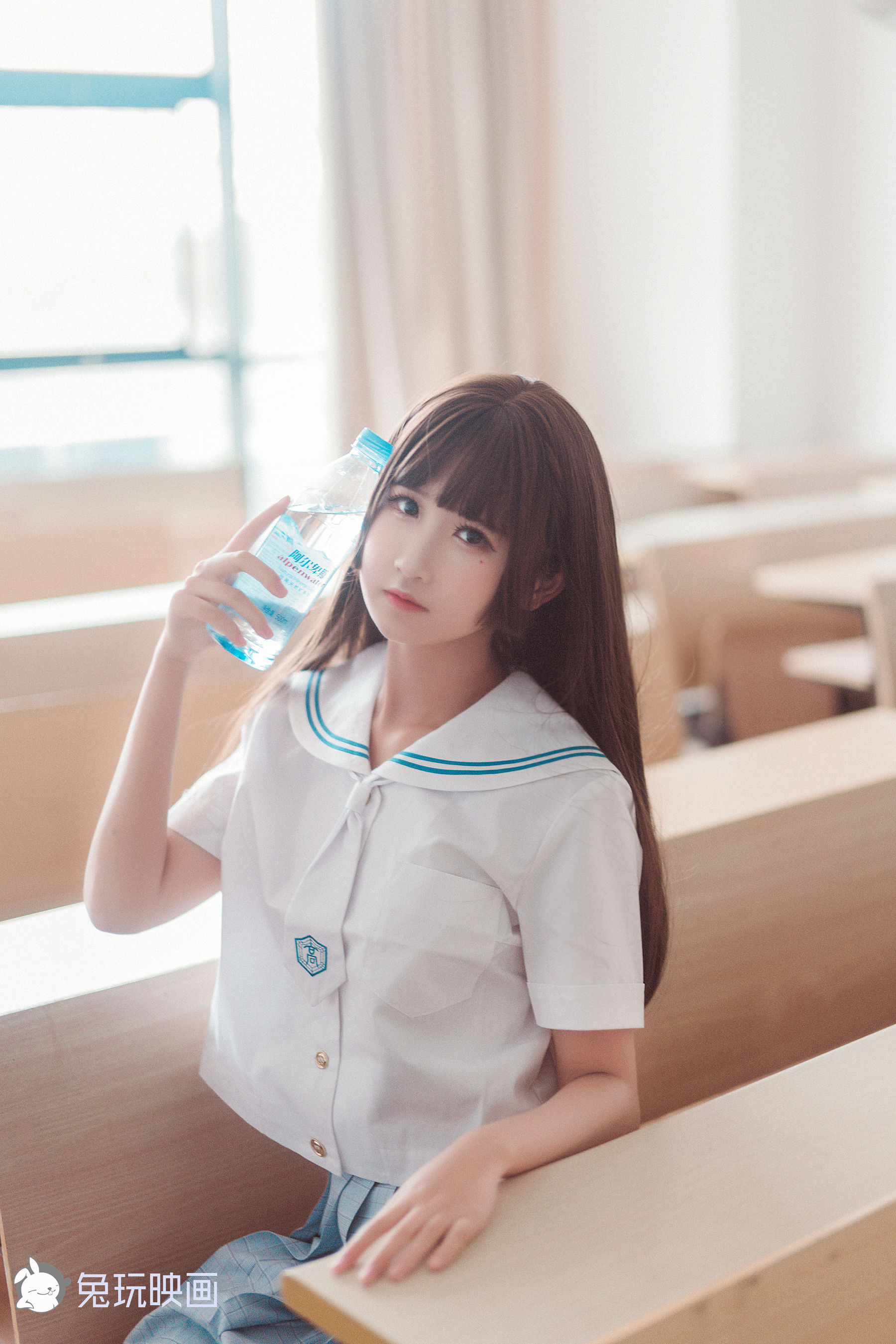 [兔玩映画] - JK制服 Vol.003 教室JK