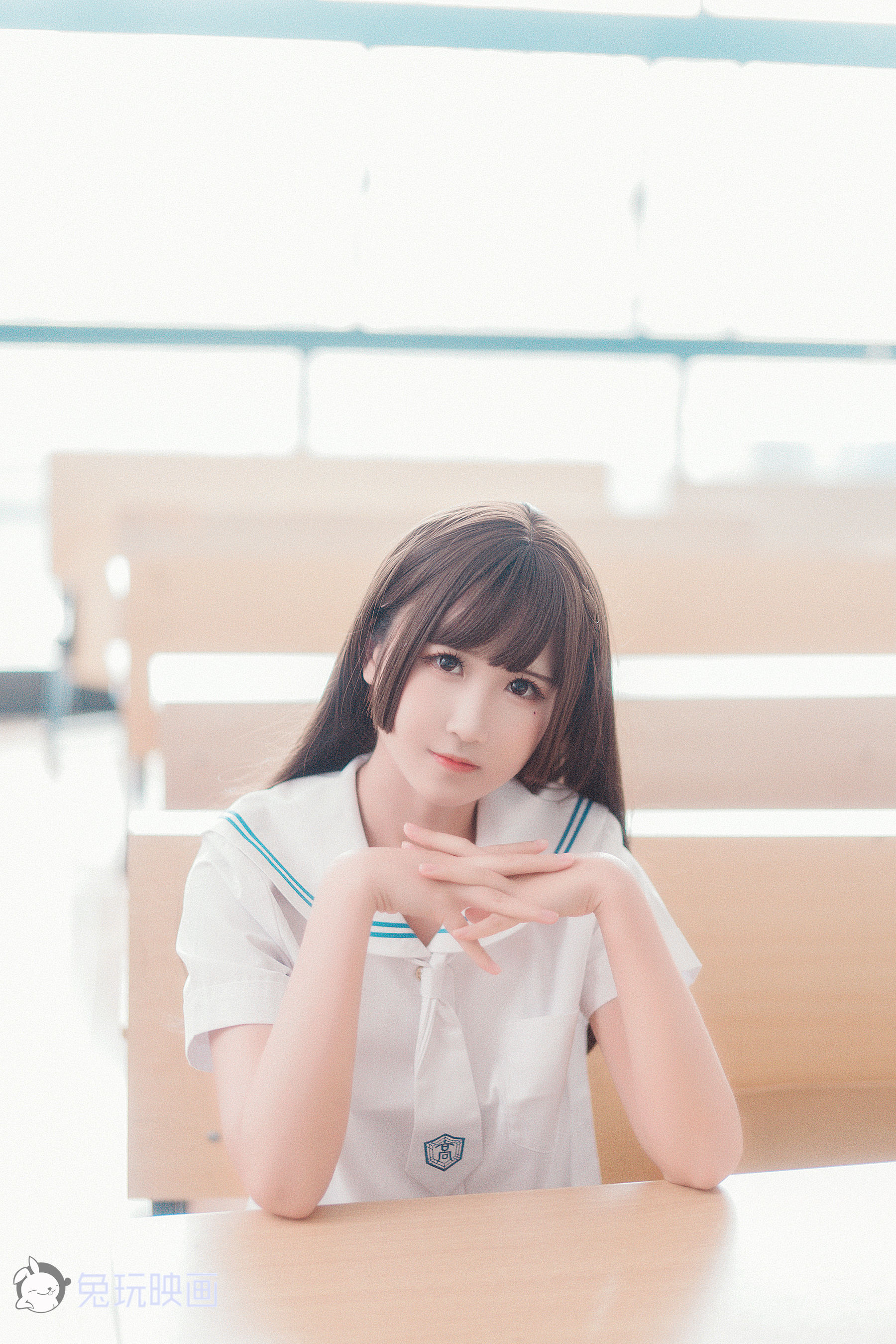 [兔玩映画] - JK制服 Vol.003 教室JK