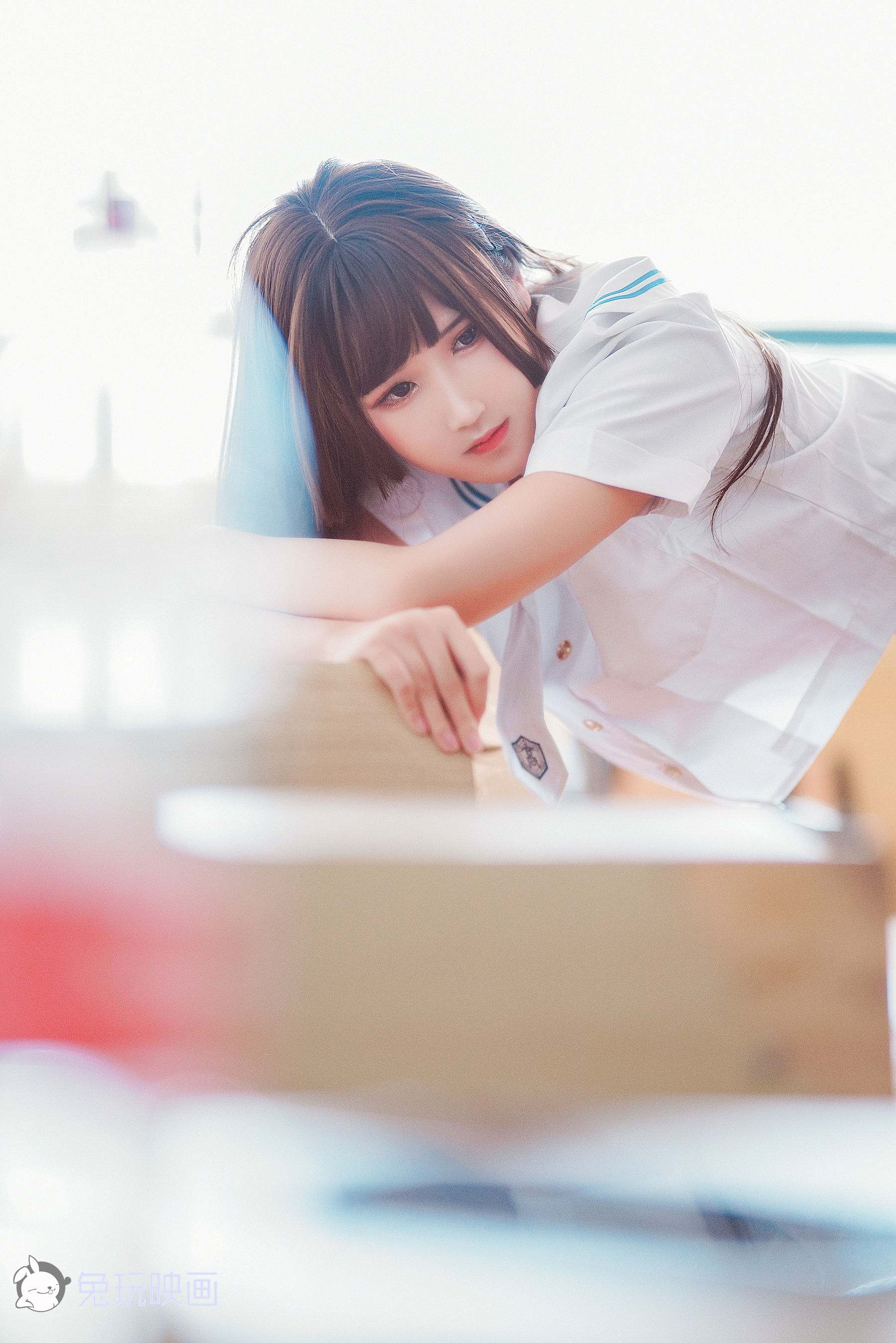 [兔玩映画] - JK制服 Vol.003 教室JK
