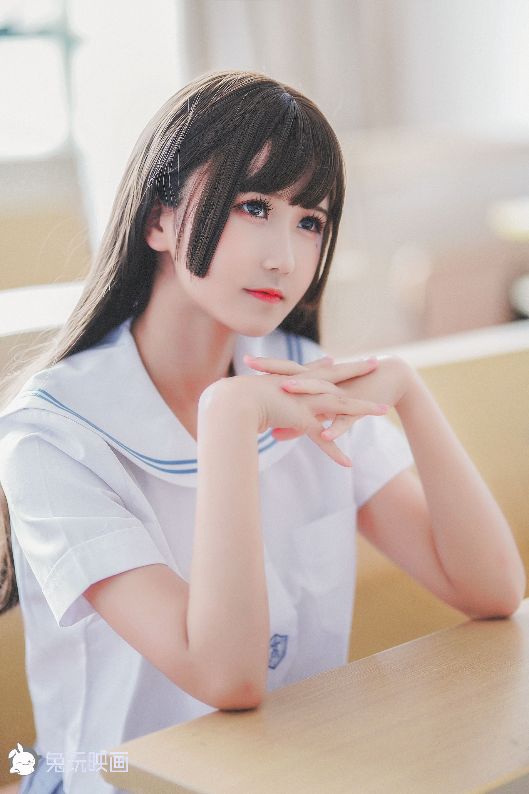 [兔玩映画] - JK制服 Vol.003 教室JK