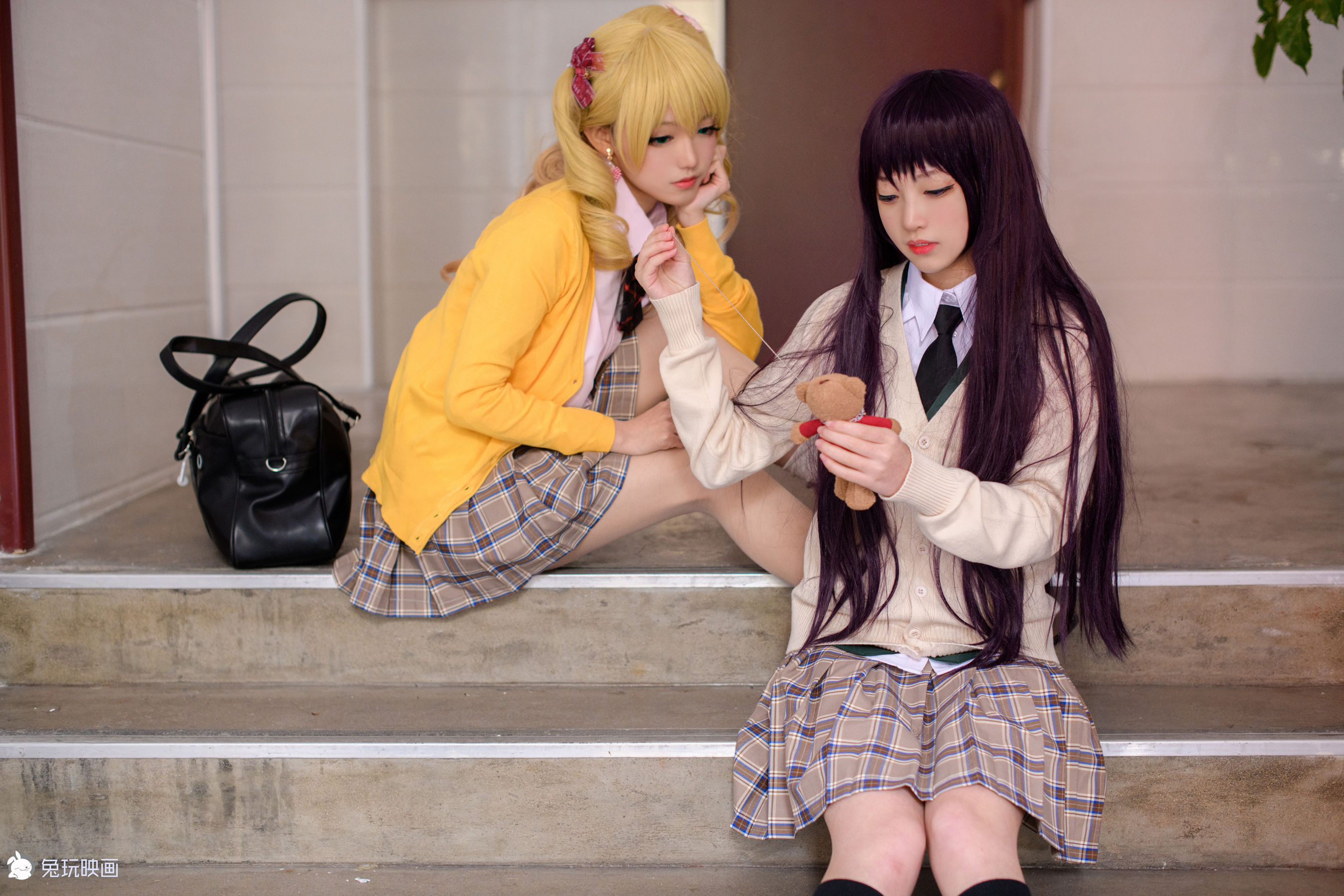 [兔玩映画] - JK制服 Vol.004 芽衣和柚子