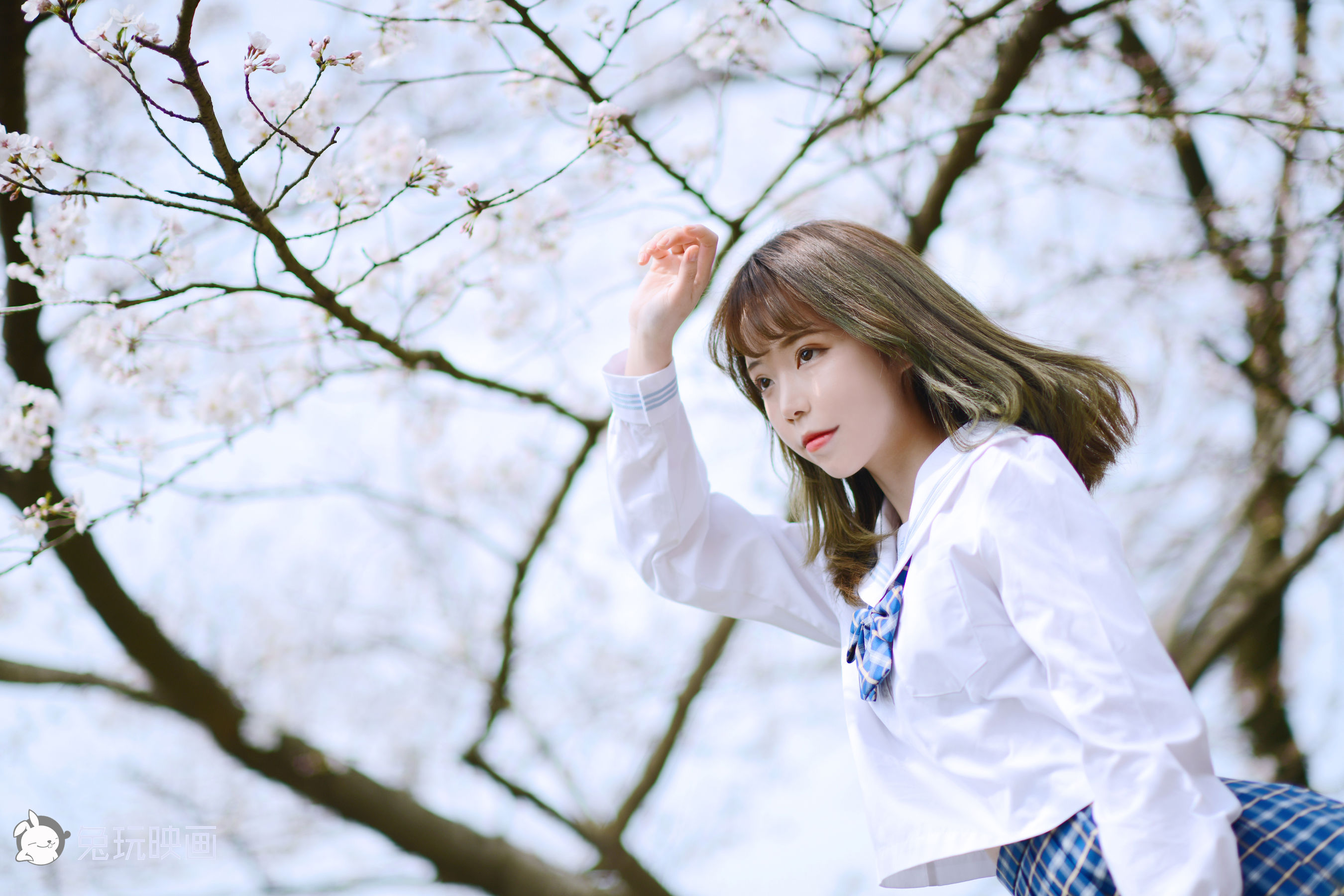 [兔玩映画] - JK制服 Vol.005 樱花JK