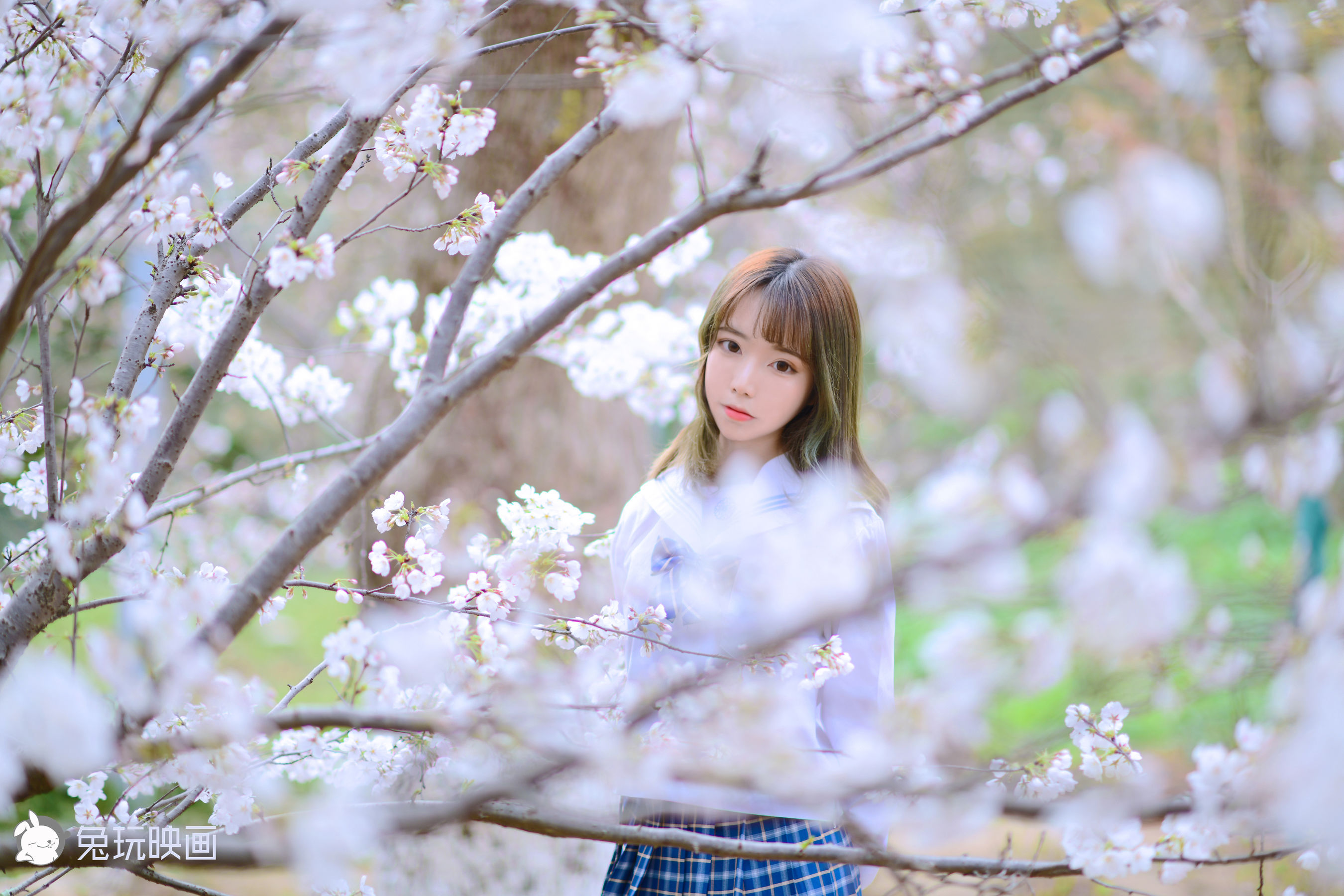 [兔玩映画] - JK制服 Vol.005 樱花JK