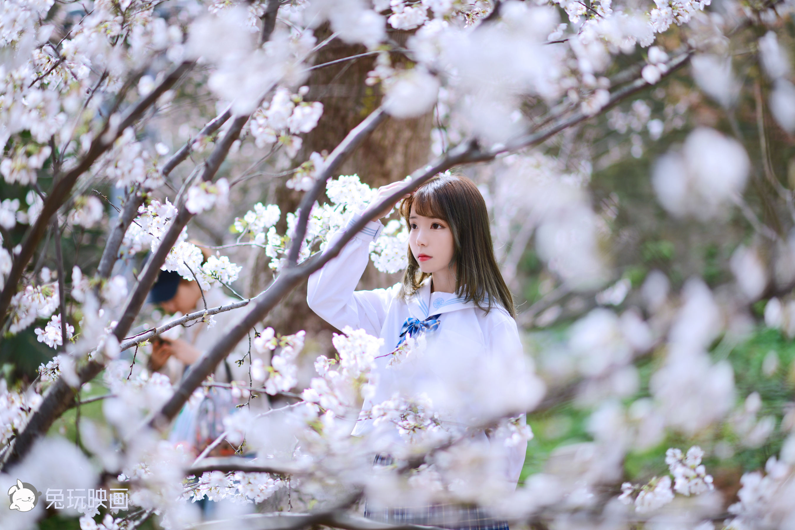 [兔玩映画] - JK制服 Vol.005 樱花JK