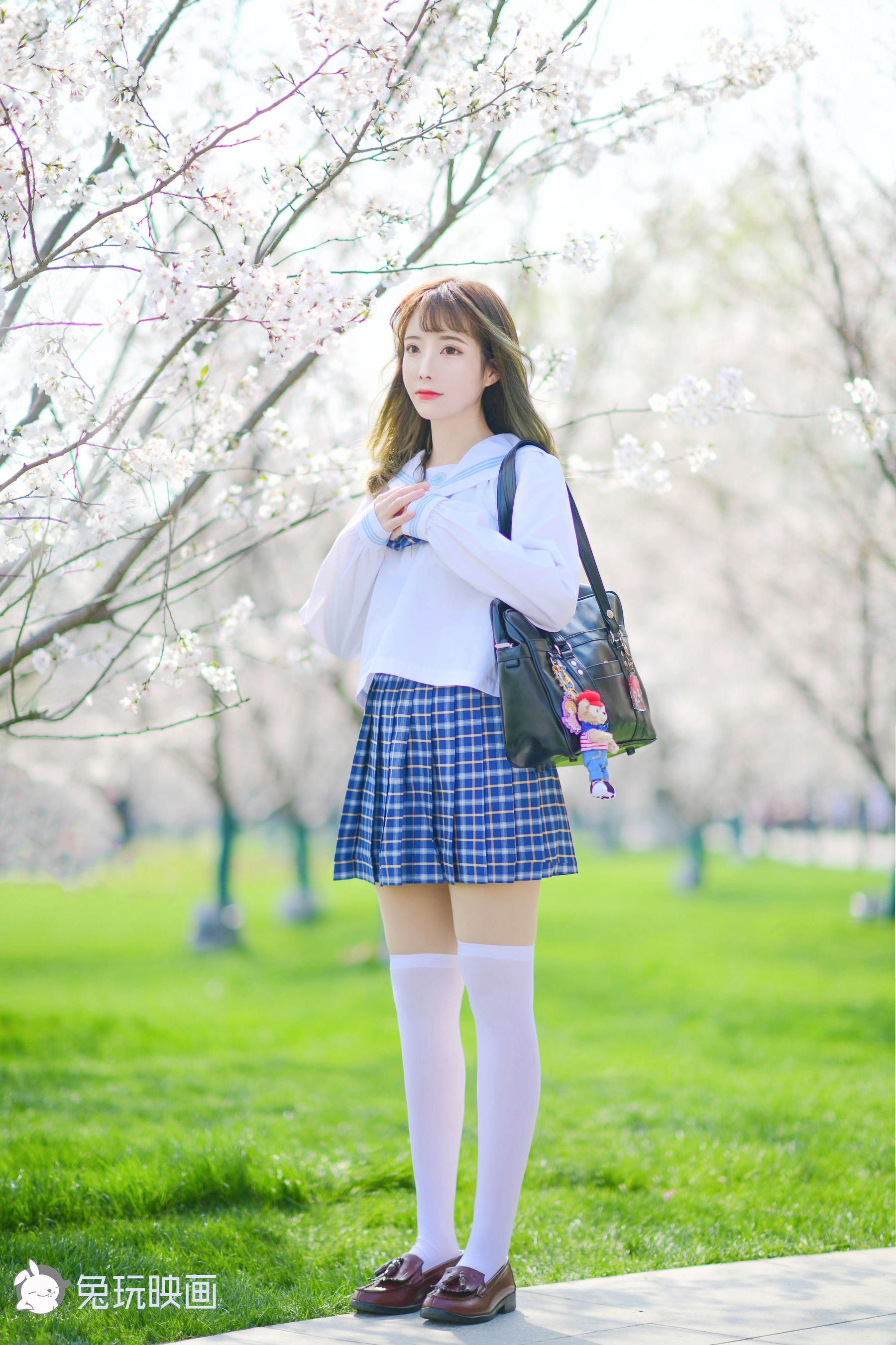 [兔玩映画] - JK制服 Vol.005 樱花JK