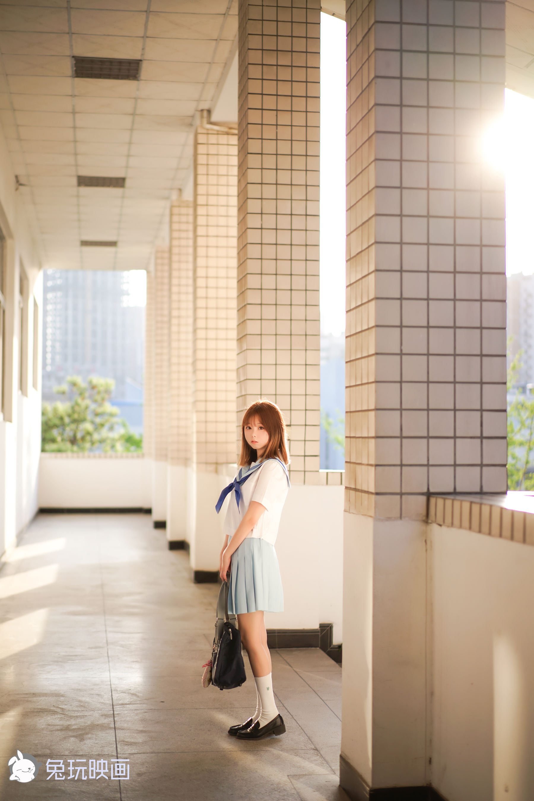 [兔玩映画] - JK制服 Vol.007 春色撩人