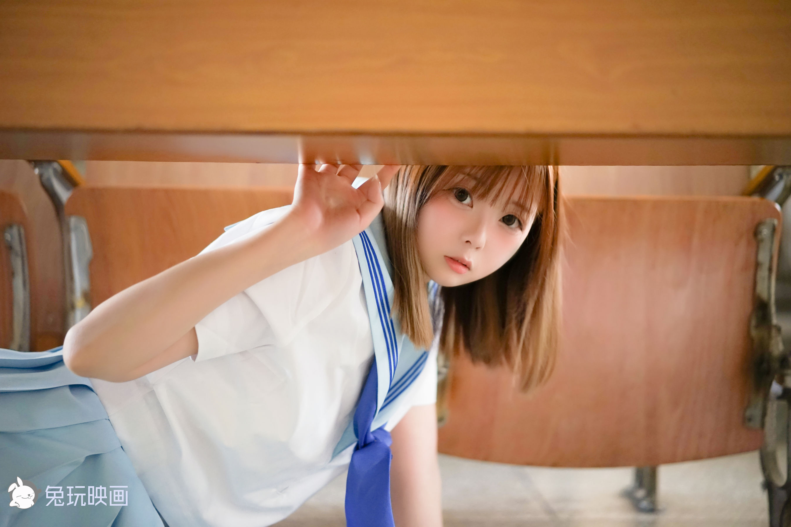 [兔玩映画] - JK制服 Vol.007 春色撩人