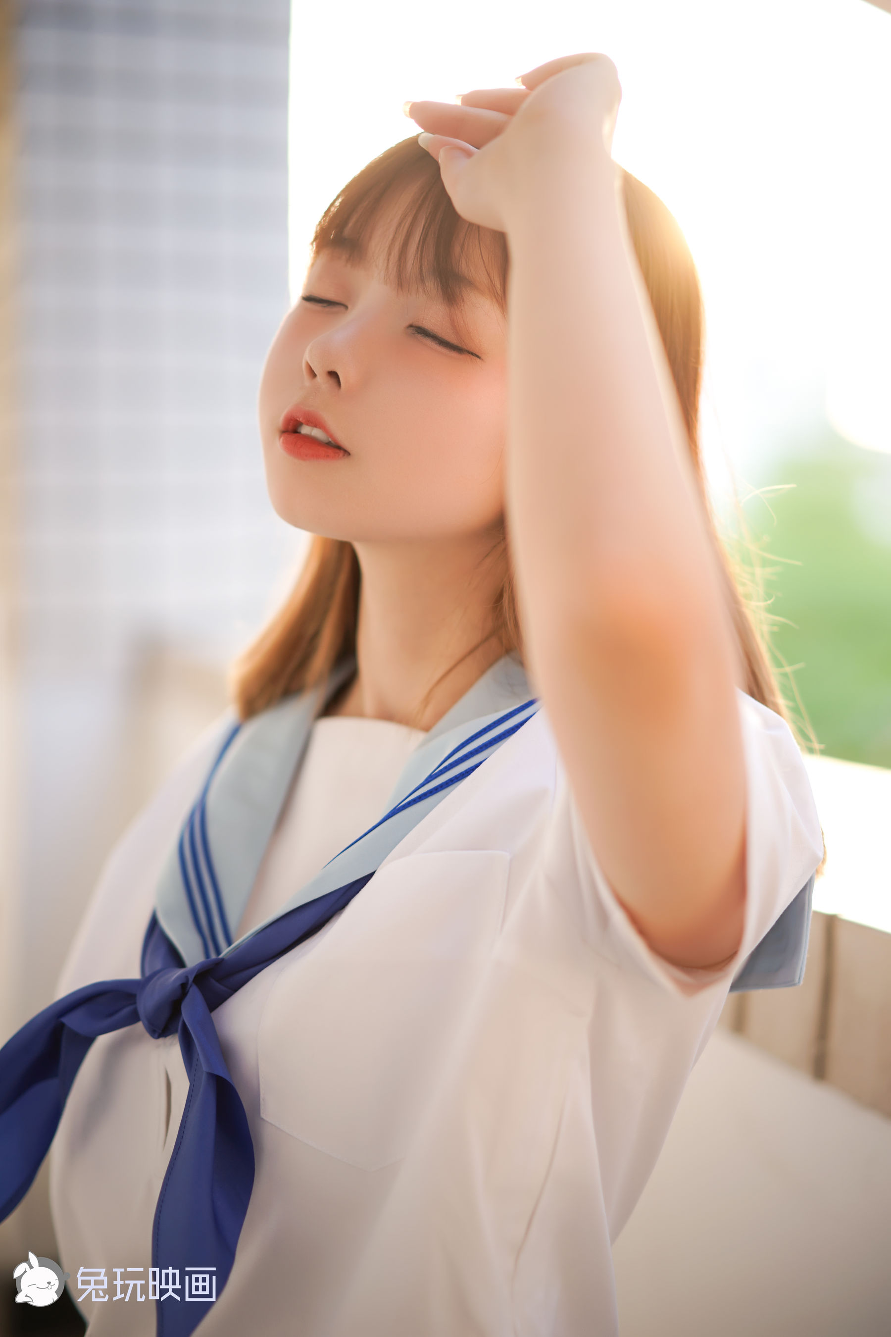 [兔玩映画] - JK制服 Vol.007 春色撩人
