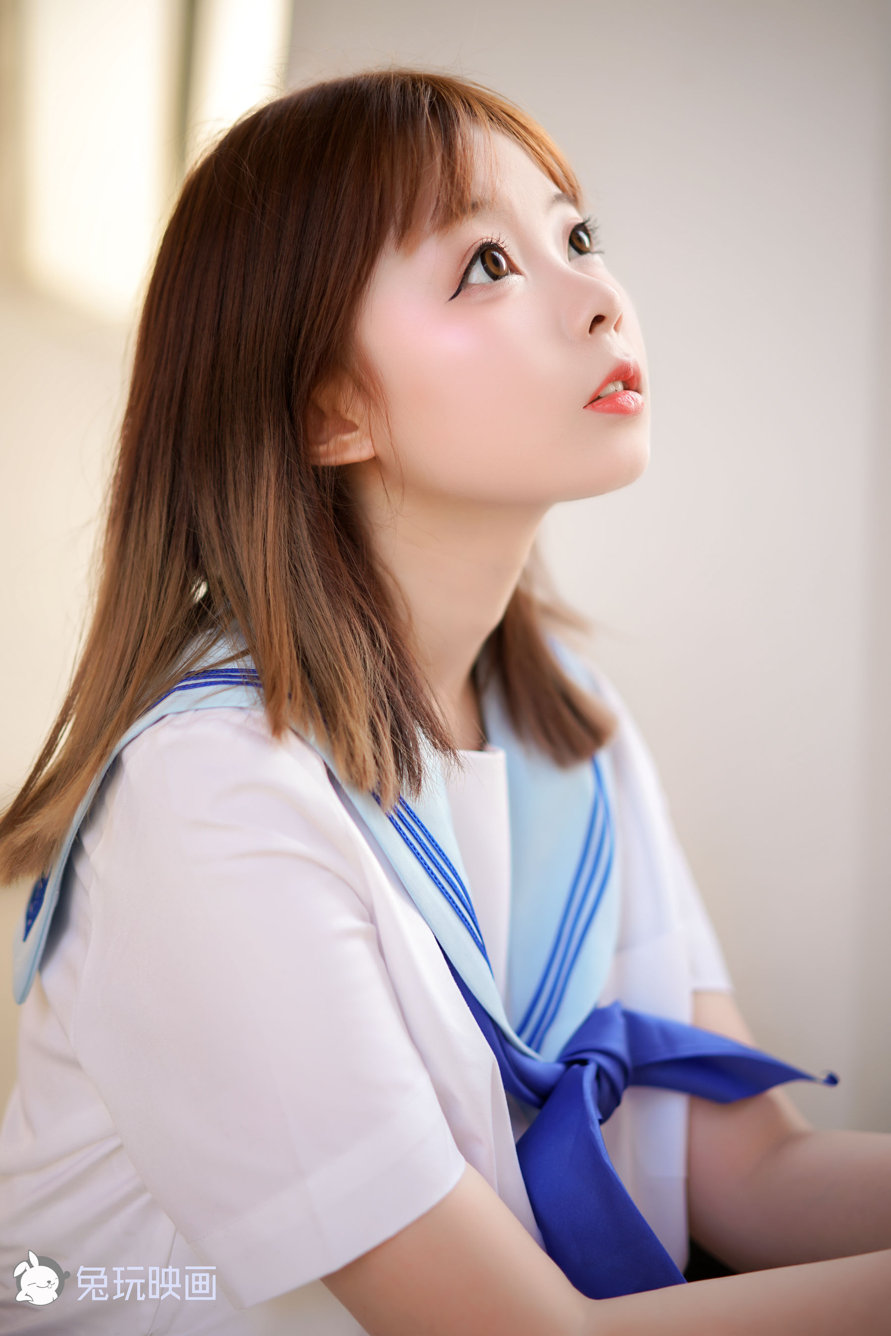 [兔玩映画] - JK制服 Vol.007 春色撩人