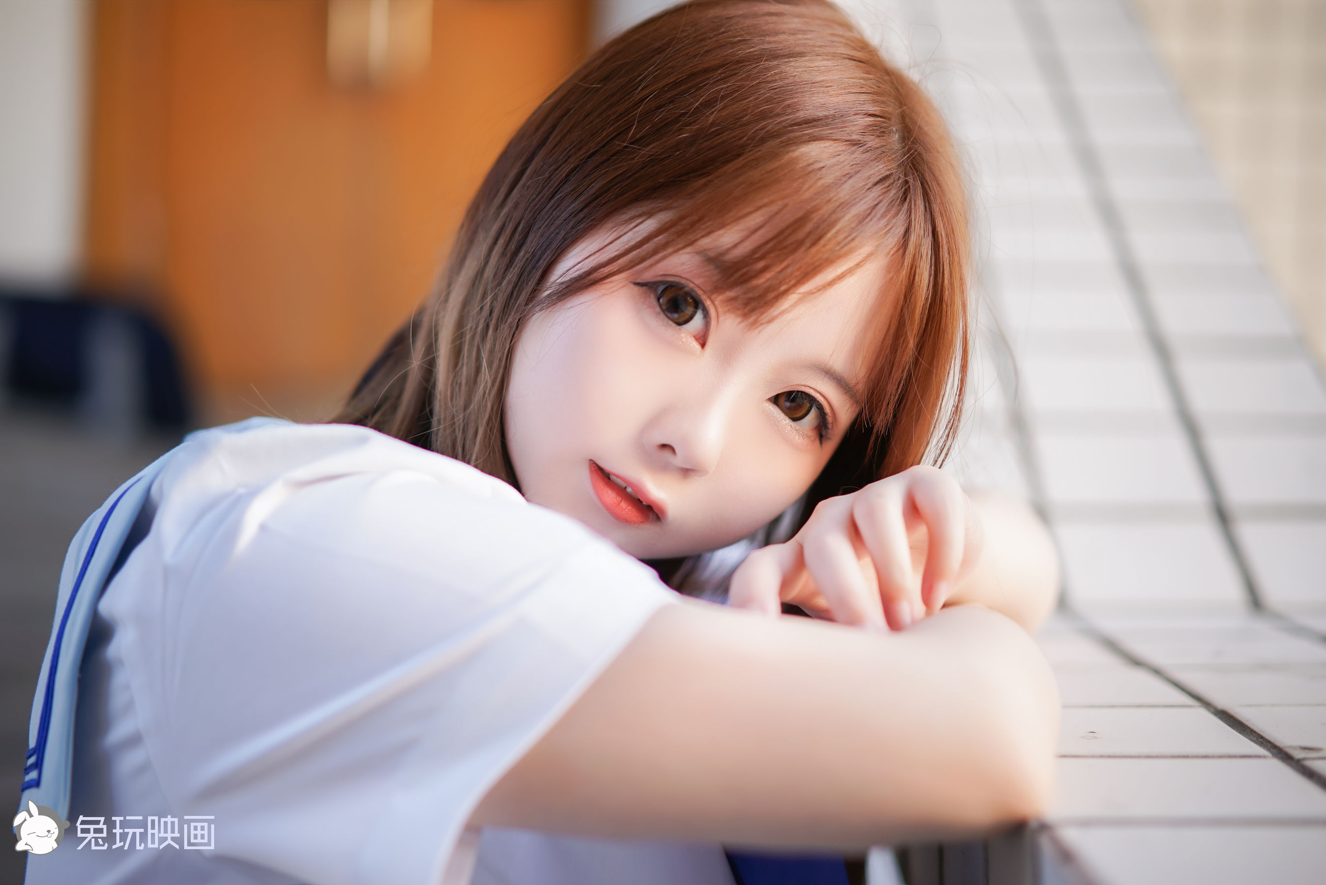 [兔玩映画] - JK制服 Vol.007 春色撩人