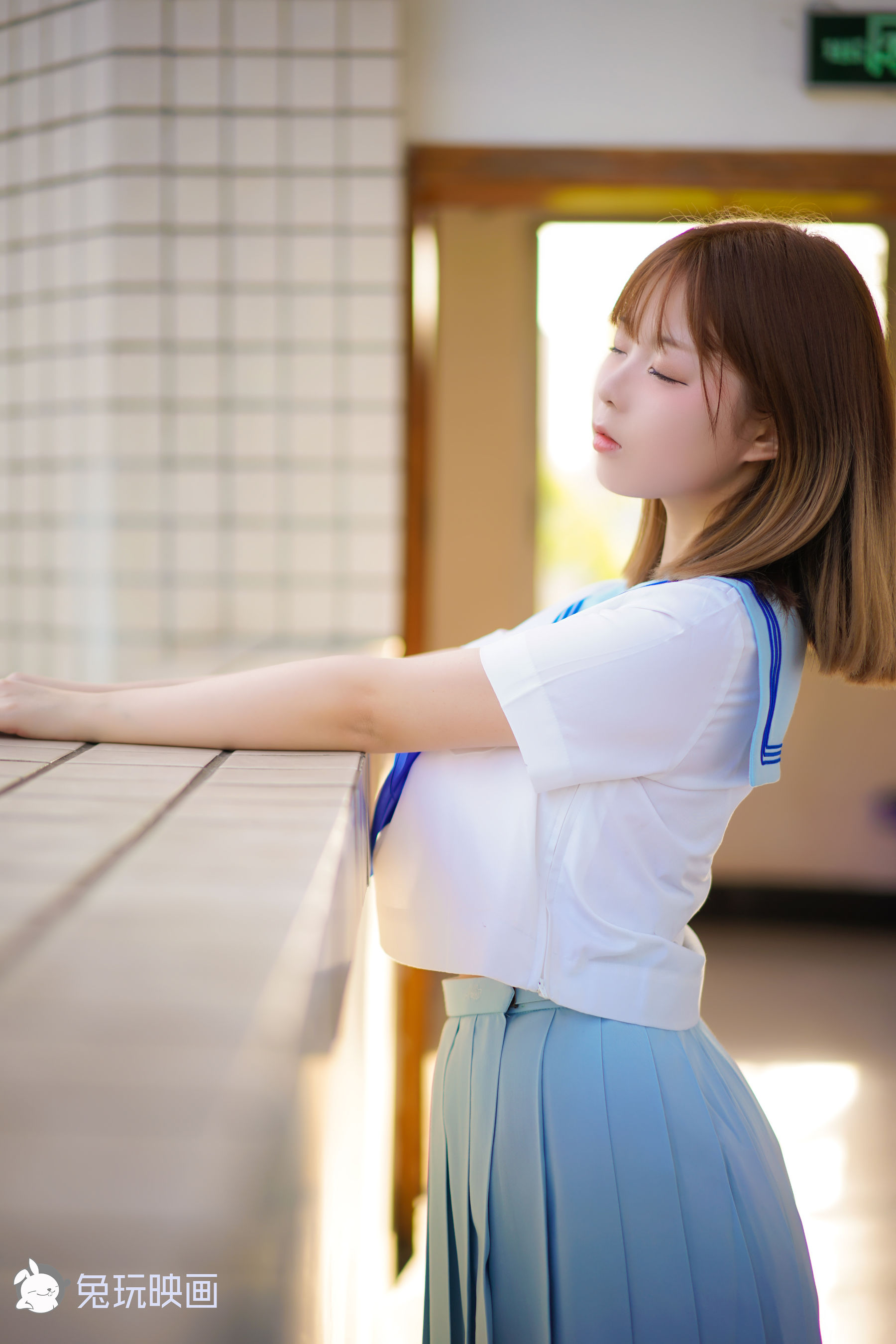 [兔玩映画] - JK制服 Vol.007 春色撩人