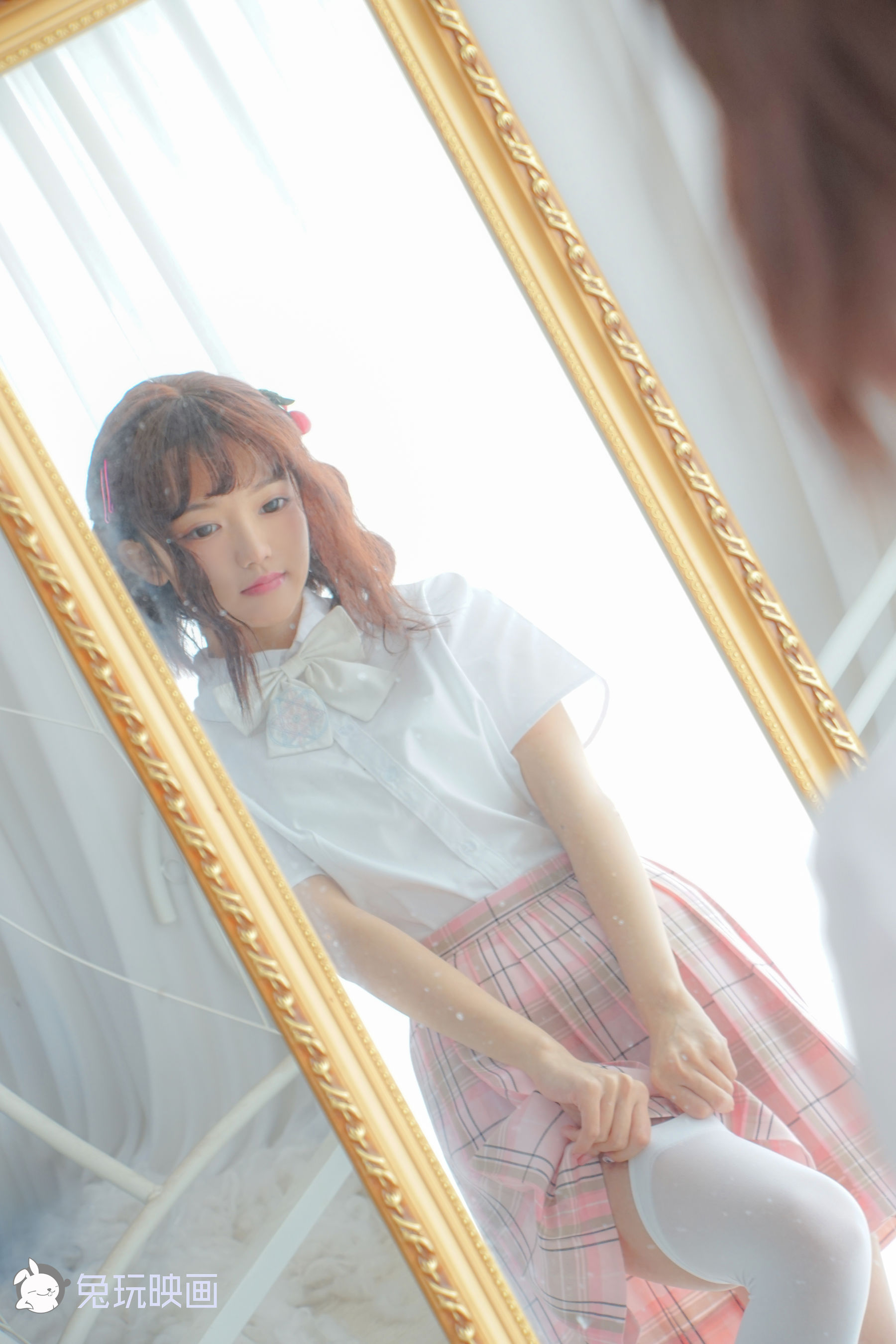 [兔玩映画] - JK制服 Vol.008 粉色回忆