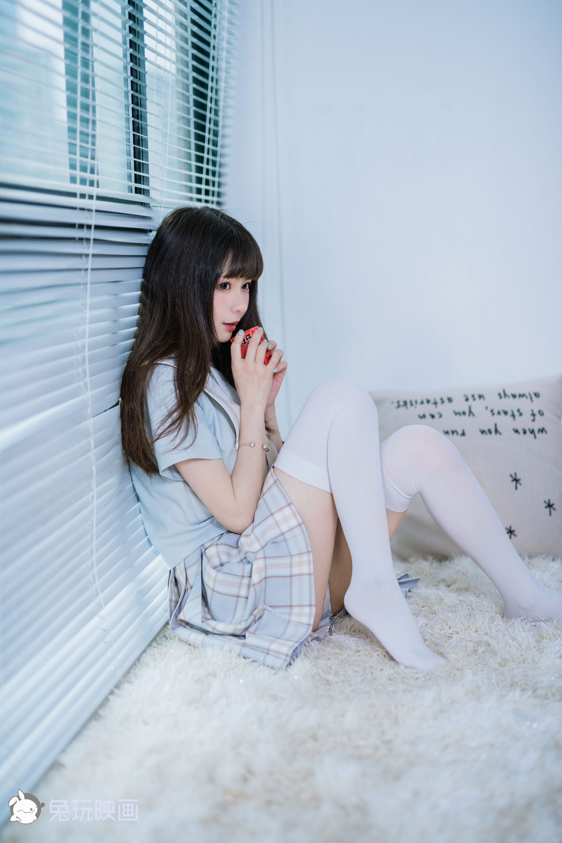 [兔玩映画] - JK制服 Vol.011 旺仔牛奶