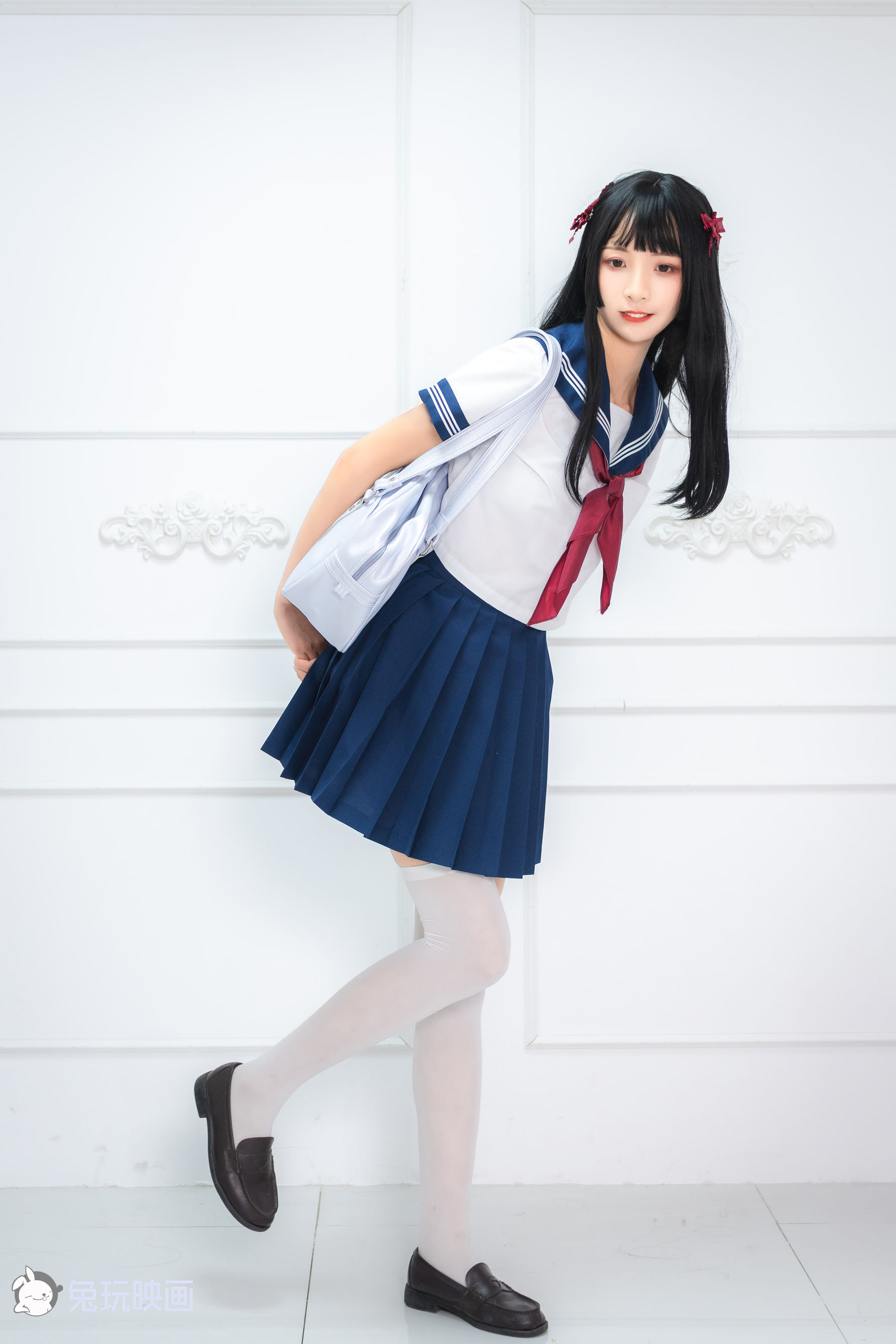 [兔玩映画] - JK制服 Vol.012 白丝恋歌