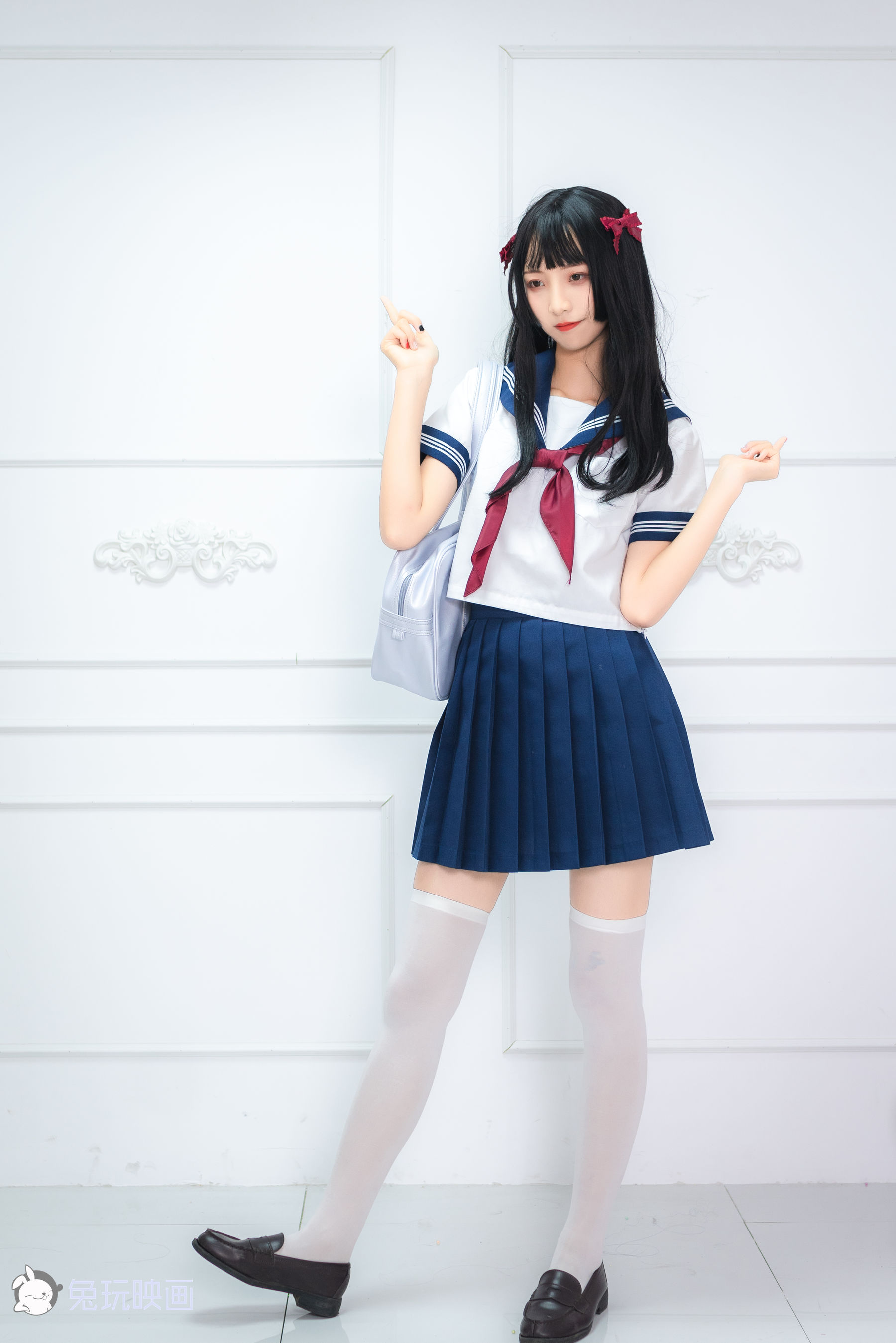[兔玩映画] - JK制服 Vol.012 白丝恋歌