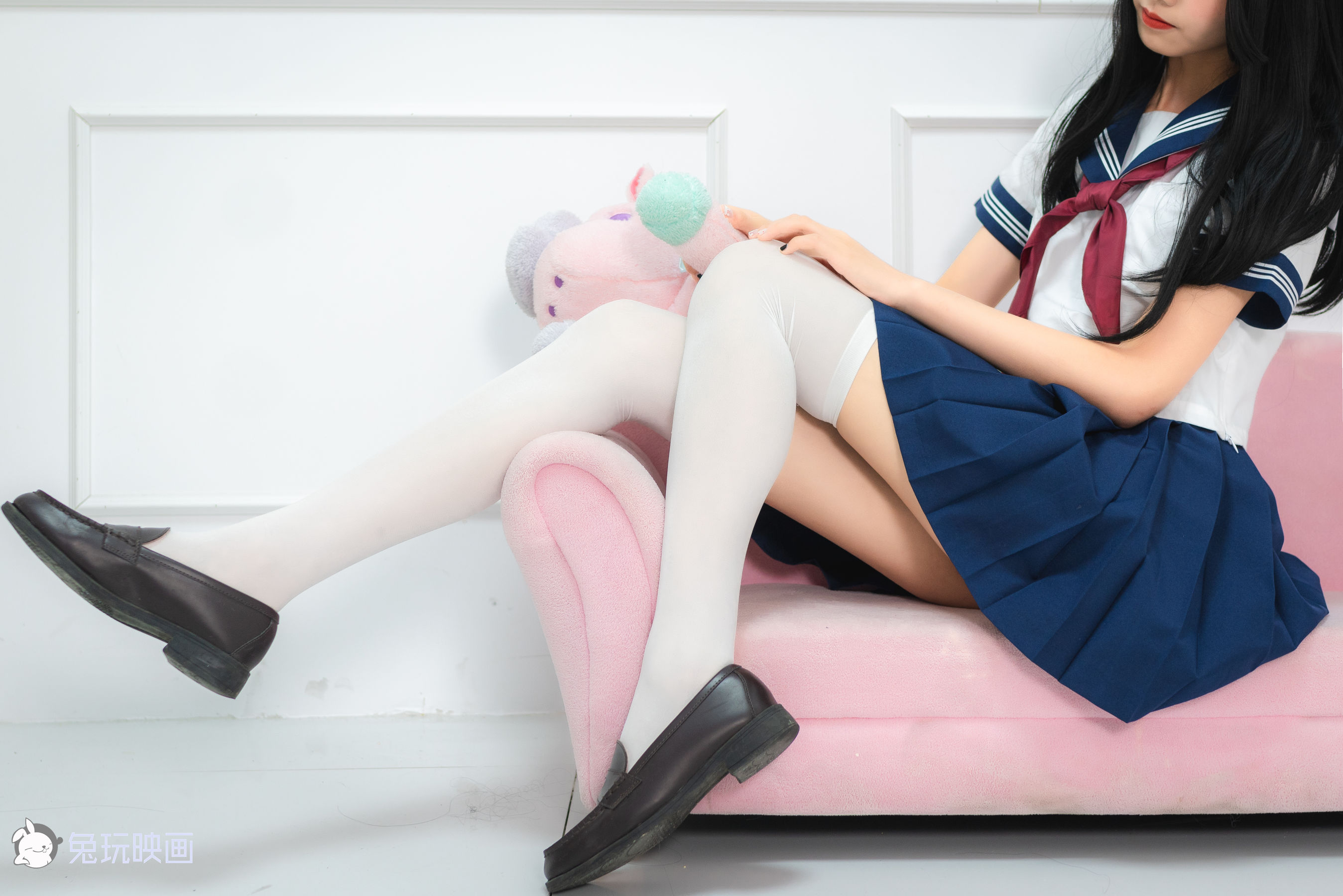 [兔玩映画] - JK制服 Vol.012 白丝恋歌