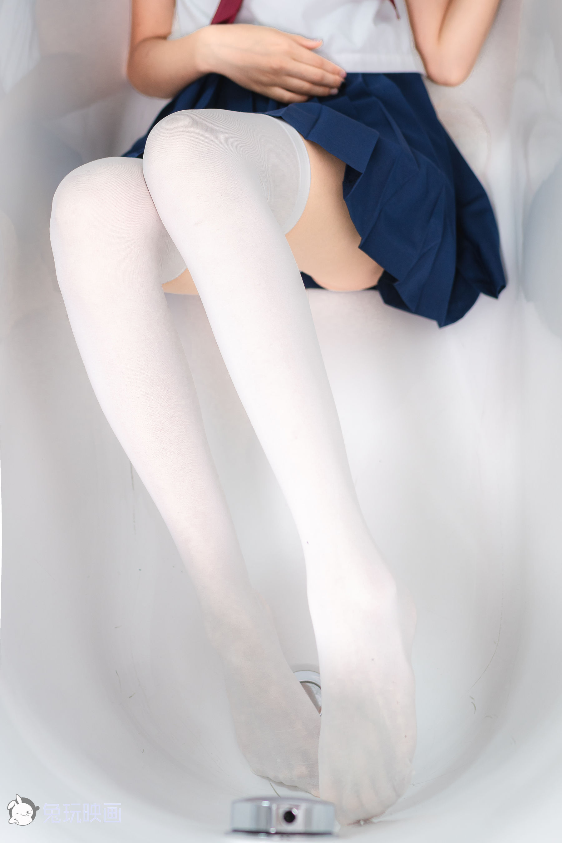 [兔玩映画] - JK制服 Vol.012 白丝恋歌