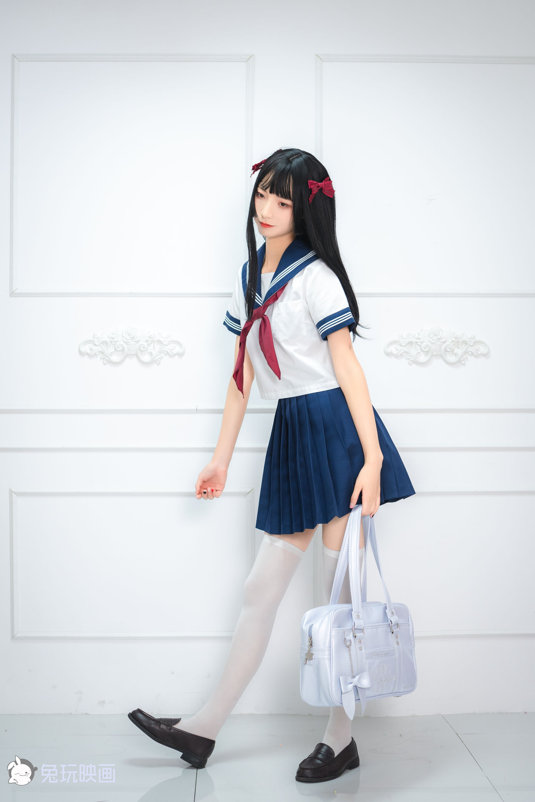 [兔玩映画] - JK制服 Vol.012 白丝恋歌