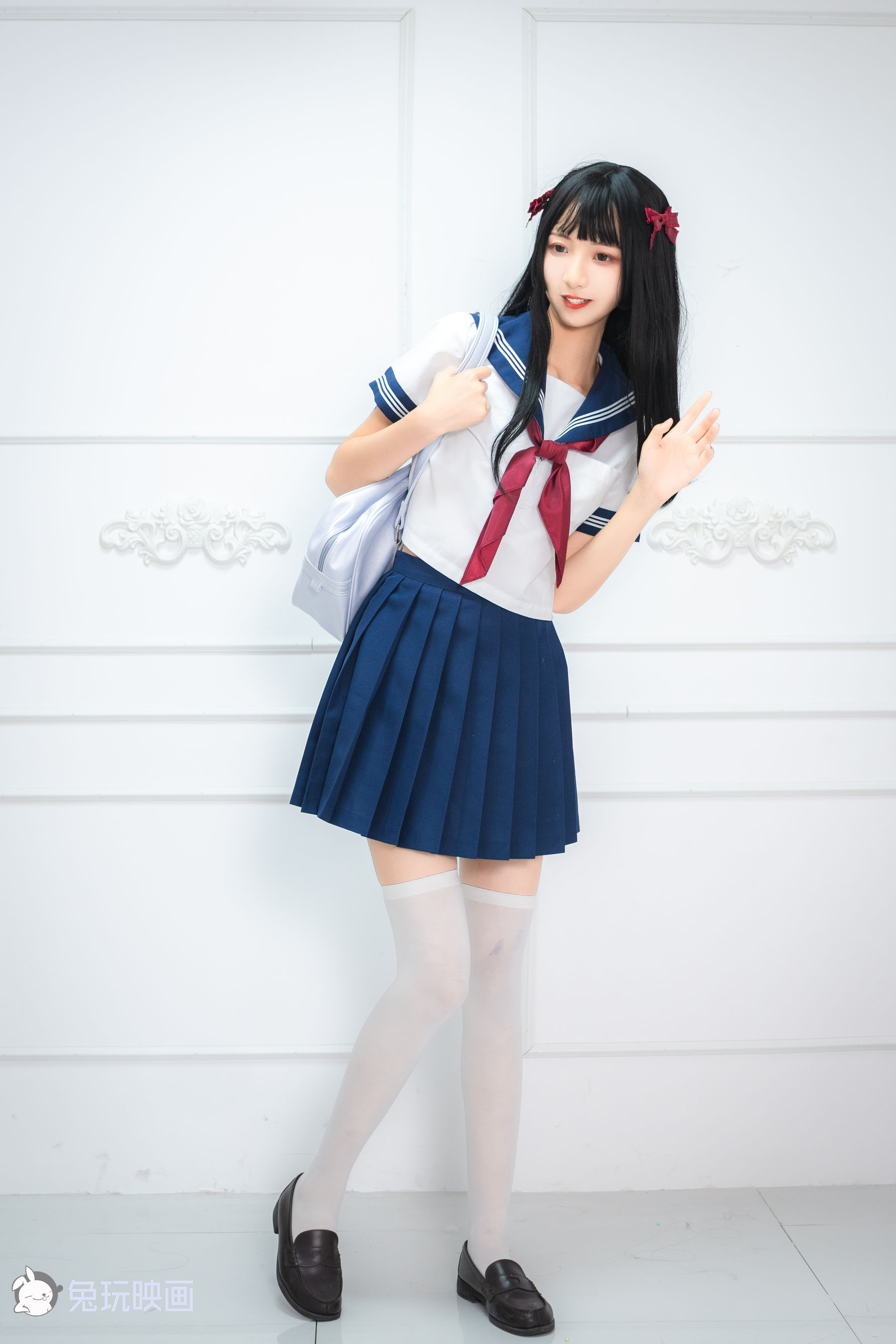 [兔玩映画] - JK制服 Vol.012 白丝恋歌
